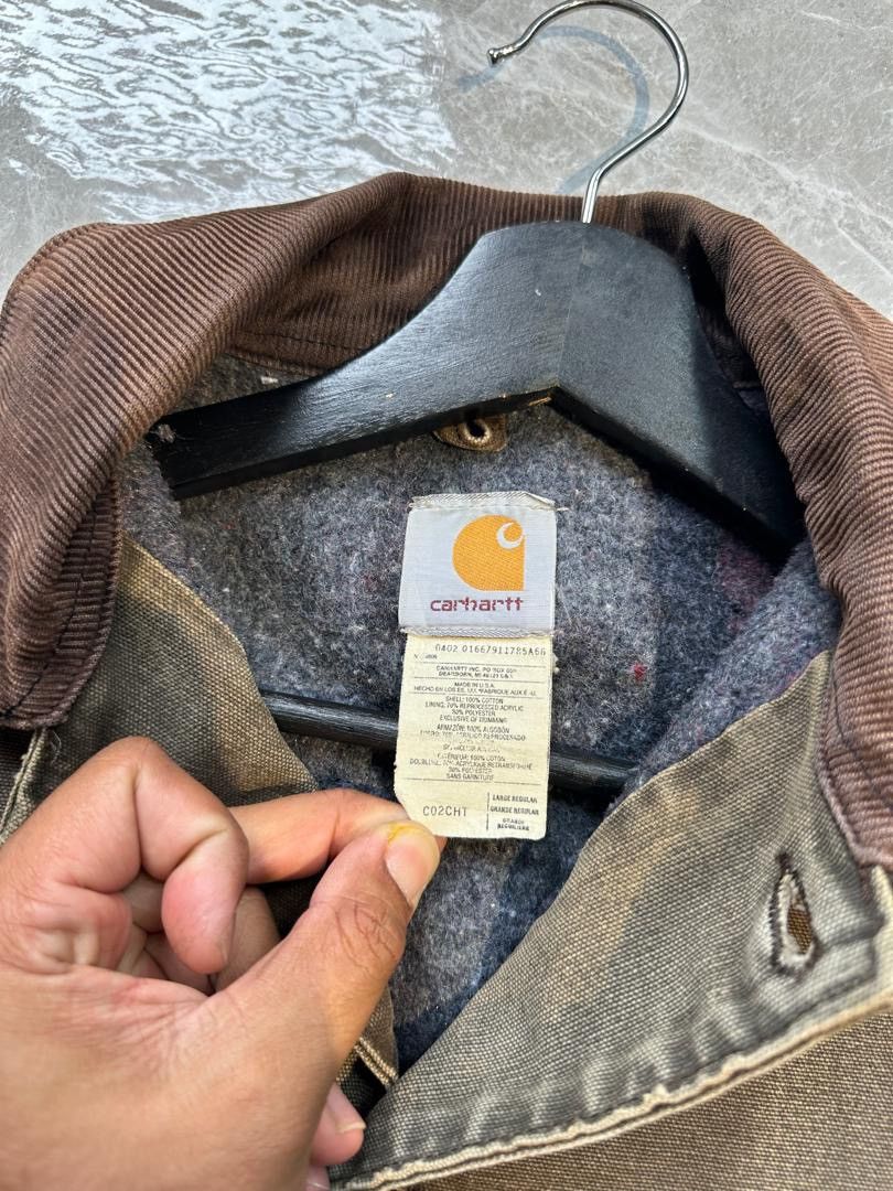Carhartt CARHARTT BLANKET LINED CHORE JACKET Size US L / EU 52-54 / 3 - 6 Thumbnail