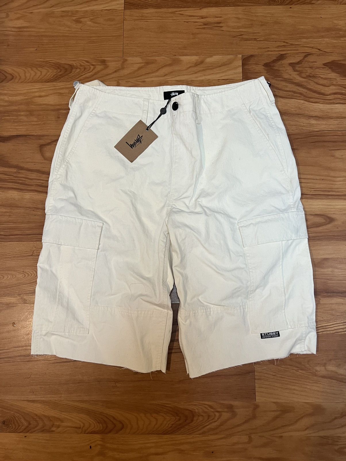 Stussy Stussy Cargo Nylon Shorts Size US 34 / EU 50 - 1 Thumbnail