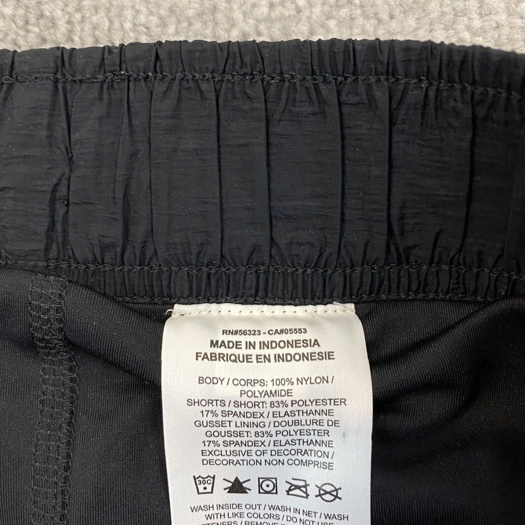 Nike VINTAGE Nike Women's Jogger Pants Activewear Size M Black/Volt 2-in-1 Woven Nylon Running Size 32" / US 10 / IT 46 - 7 Thumbnail