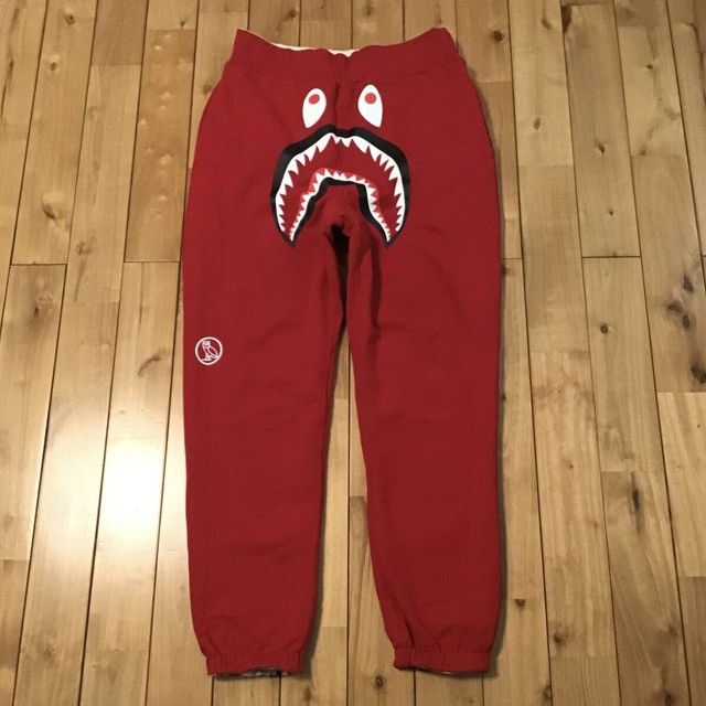 Bape × October's Very Own 🔥Reversible🔥 OVO × BAPE camo Shark sweat pants ★size M Size US 32 / EU 48 - 4 Thumbnail