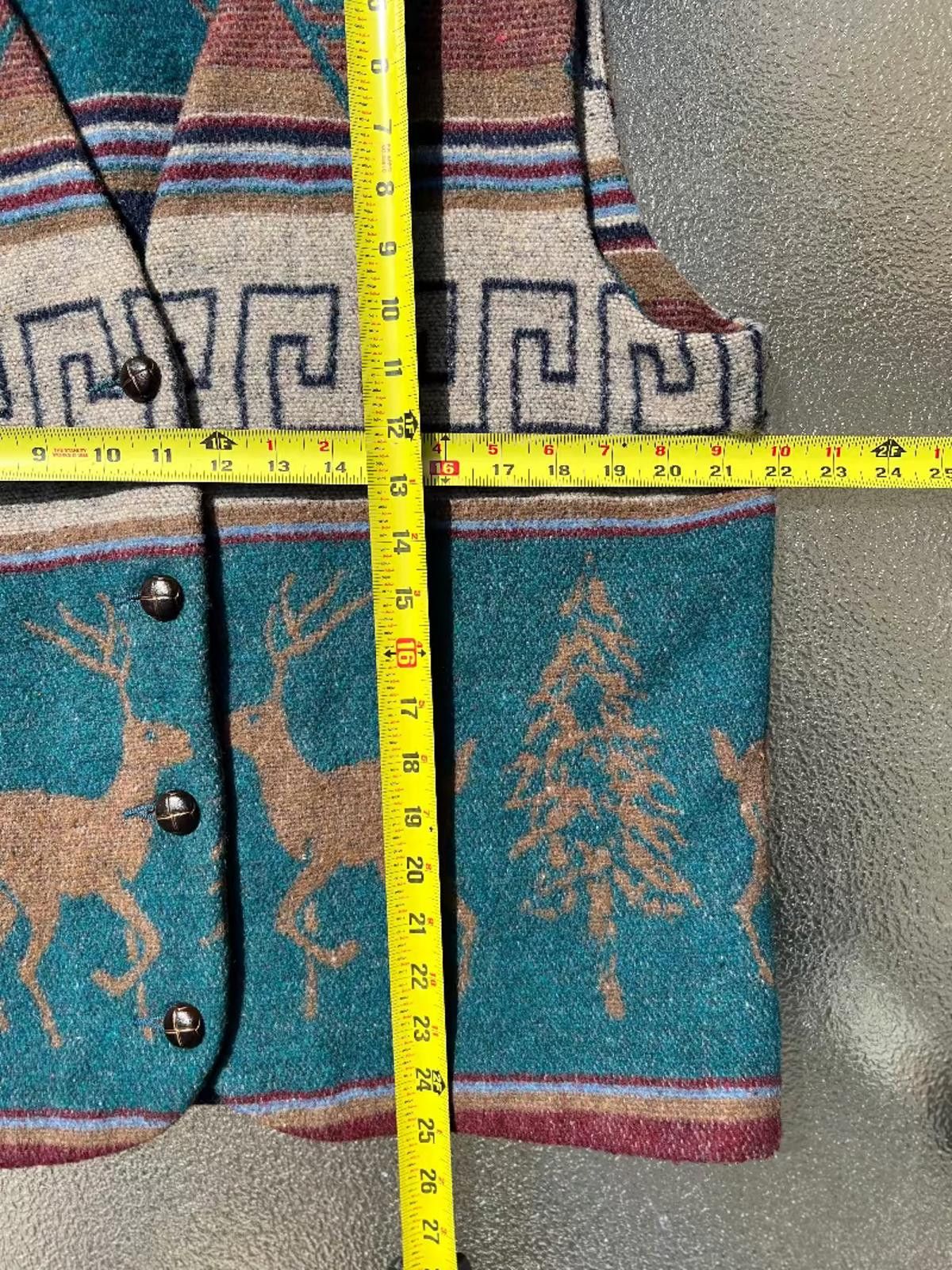 Other Imperial Connection Southwestern Wool Vest 1990s Size ONE SIZE - 5 Thumbnail