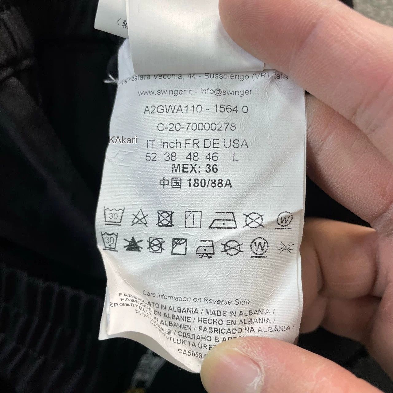 Versace VERSACE Black Cropped Pants Size US 30 / EU 46 - 4 Thumbnail