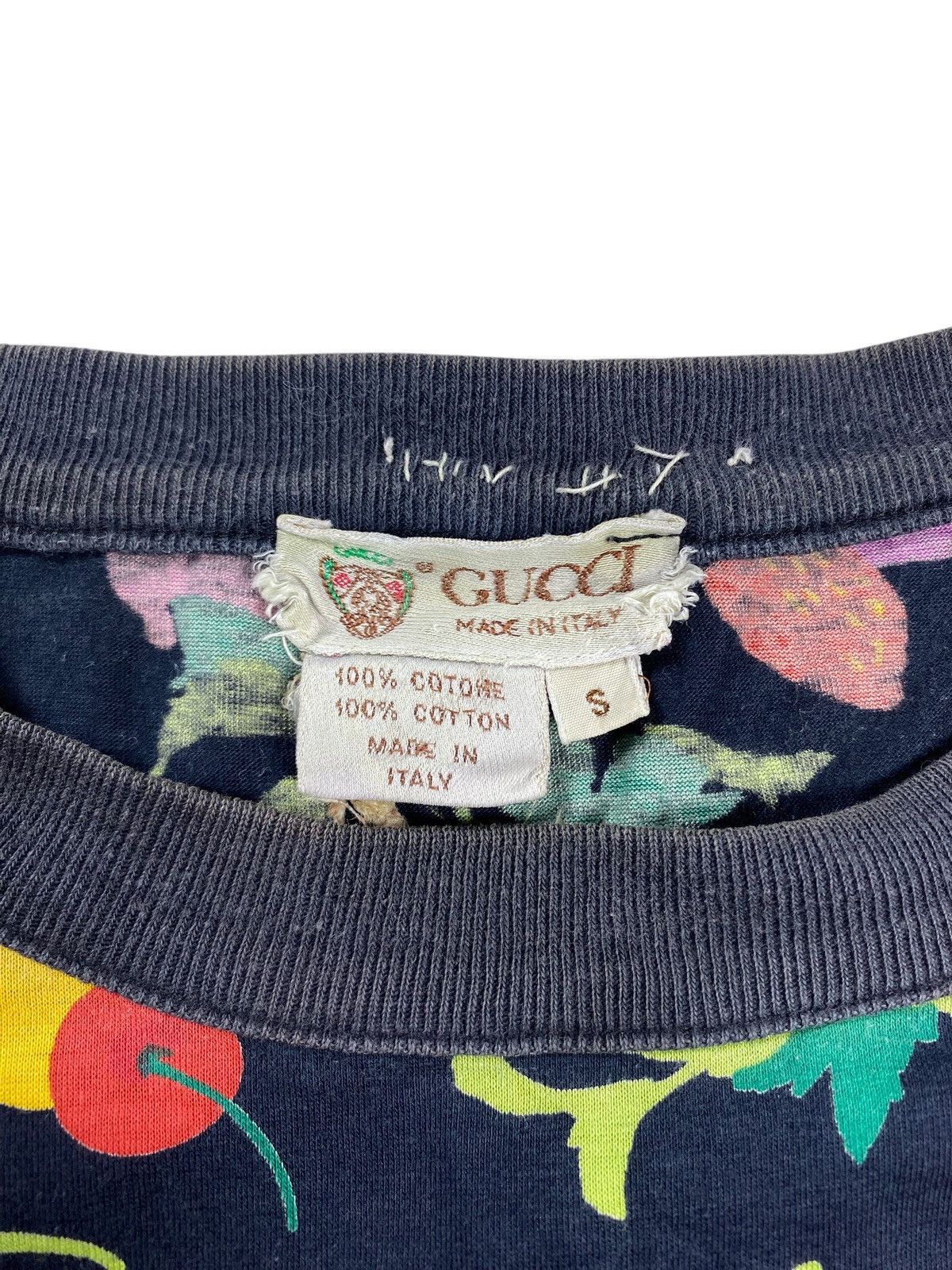 Gucci Vintage Gucci Flower Tee Size US M / EU 48-50 / 2 - 11 Thumbnail