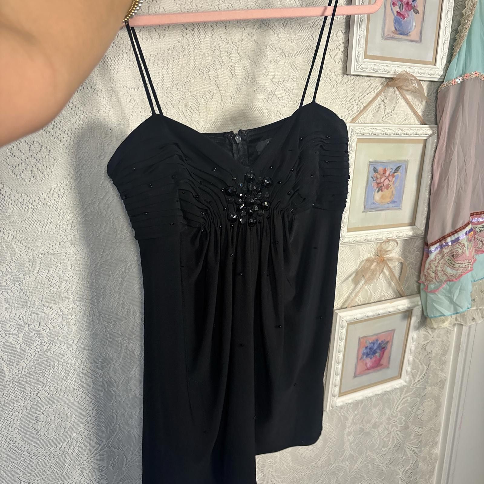 Other vintage beaded fairy ruffle tank top Size L / US 10 / IT 46 - 1 Thumbnail