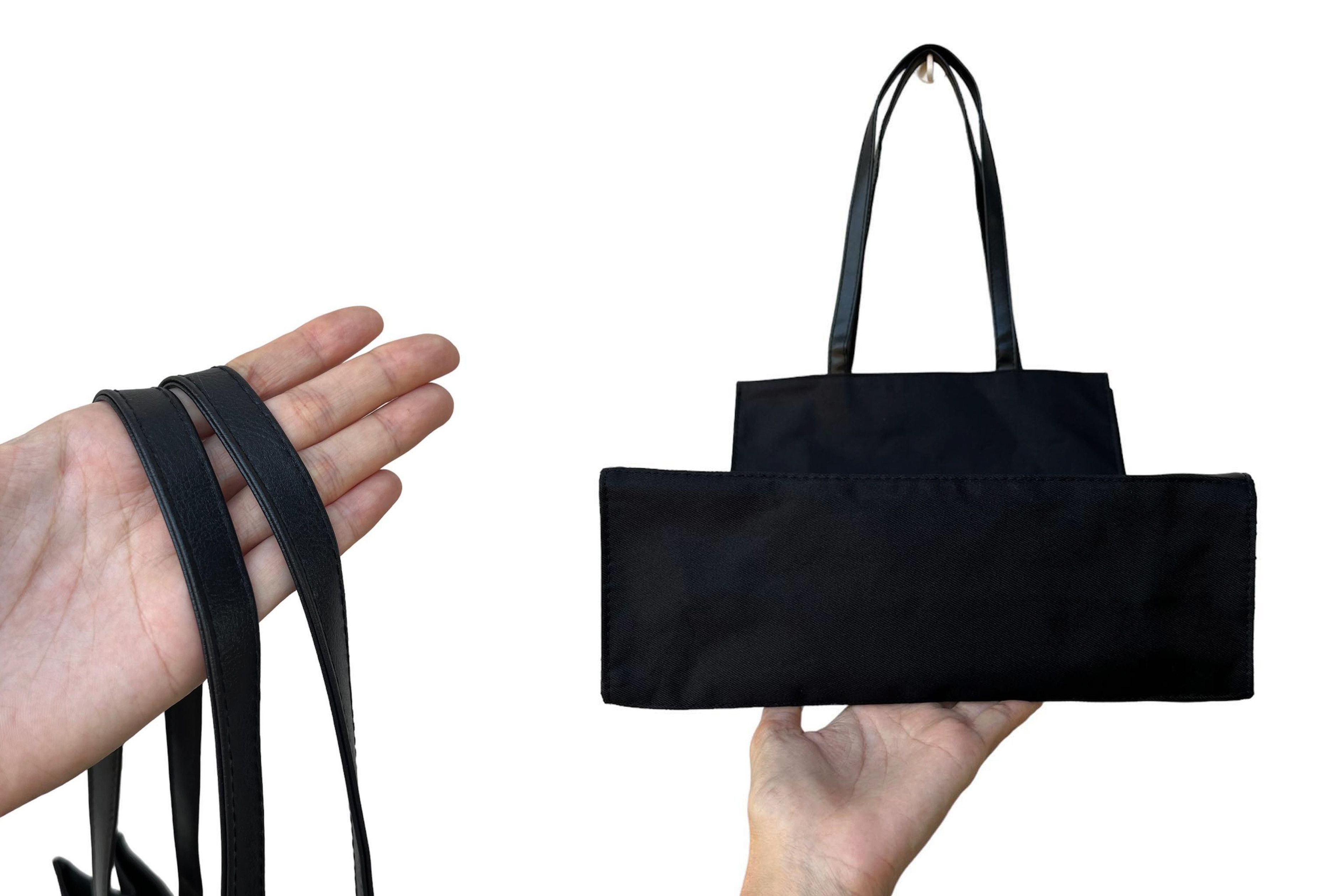 Y's Y's by Yohji Yamamoto Black tote bag, logo at front Size ONE SIZE - 5 Thumbnail
