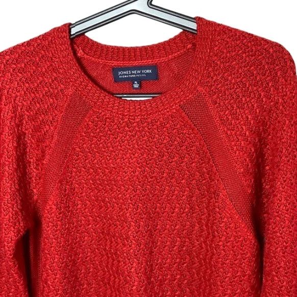 Jones New York VINTAGE Jones New York Red Knit Pullover Sweater Size PL Petite Large Holiday Christmas Womens Size L / US 10 / IT 46 - 5 Thumbnail