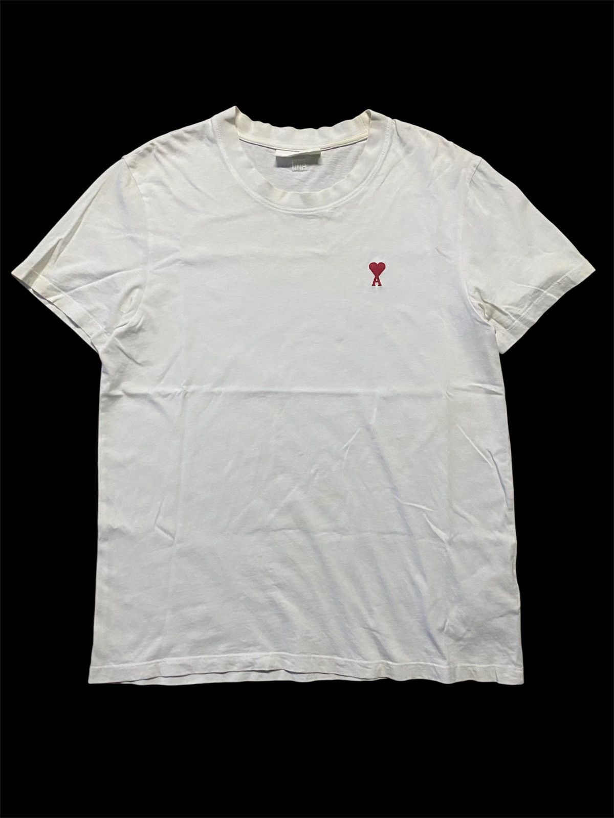AMI AMI Paris Ami de Coeur Heart Logo Tee Size US M / EU 48-50 / 2 - 1 Thumbnail
