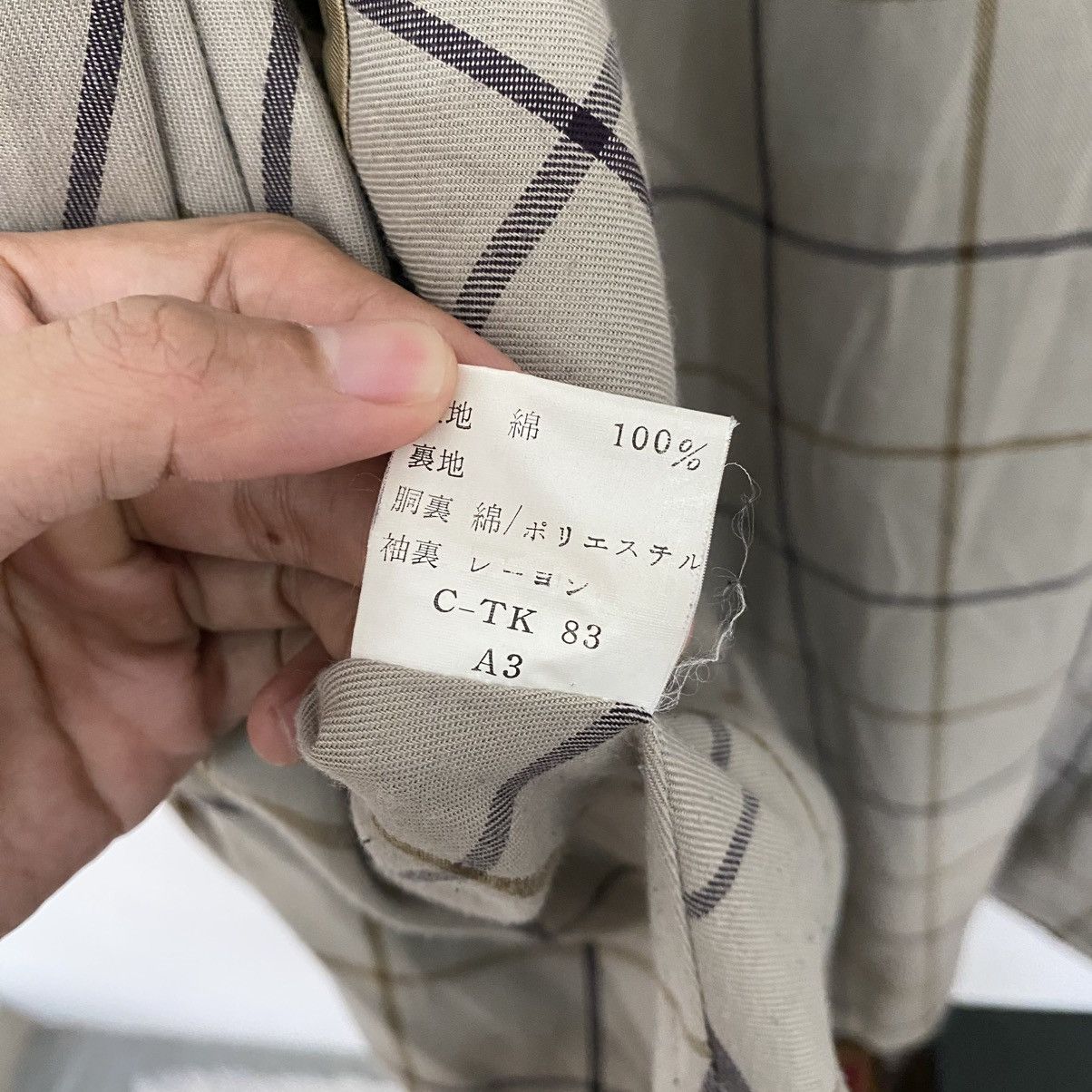 Burberry × Japanese Brand 80s Burberry “Maruzen TOKYO” Size US L / EU 52-54 / 3 - 11 Thumbnail