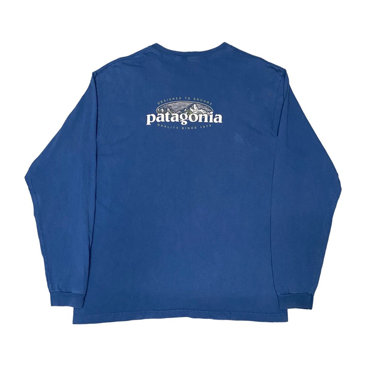 Patagonia × Vintage Vintage Patagonia Longsleeve Shirt Organic Cotton Size US L / EU 52-54 / 3 - 1 Thumbnail