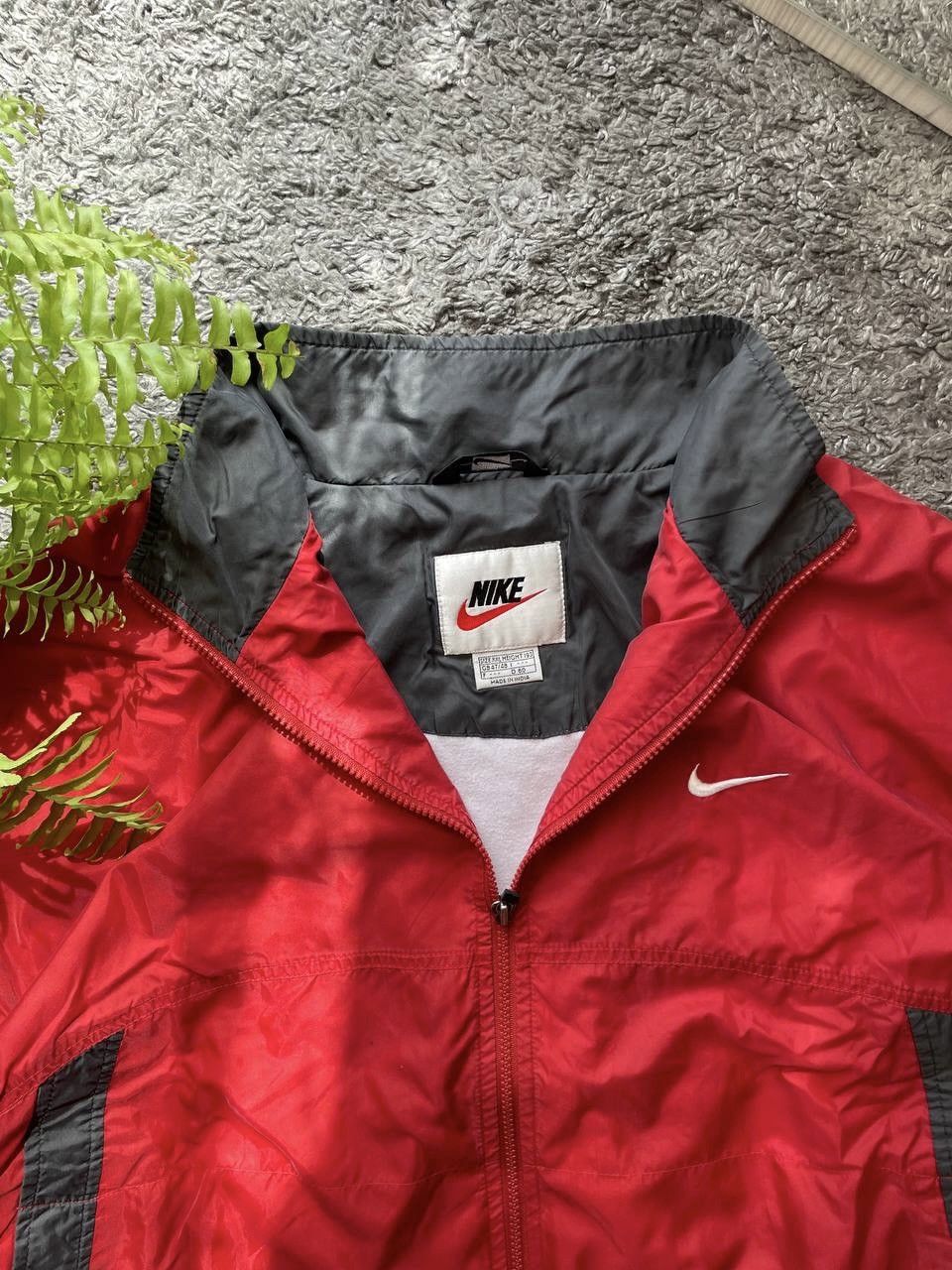 Nike × Vintage 90s Nike Vintage Light Jackets Streetwear Big Logo Swoosh Size US XL / EU 56 / 4 - 15 Thumbnail