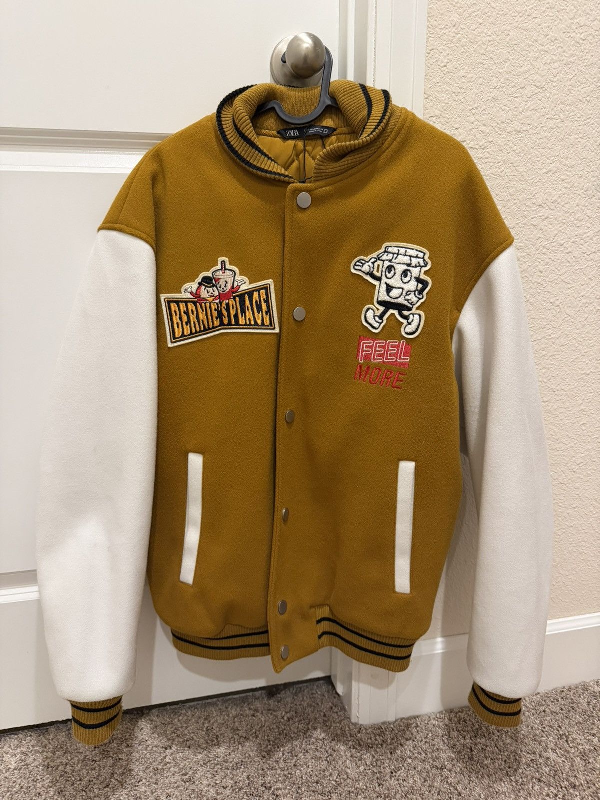 Zara Retro Japanese Streetwear Varsity Jacket Size US M / EU 48-50 / 2 - 1 Thumbnail