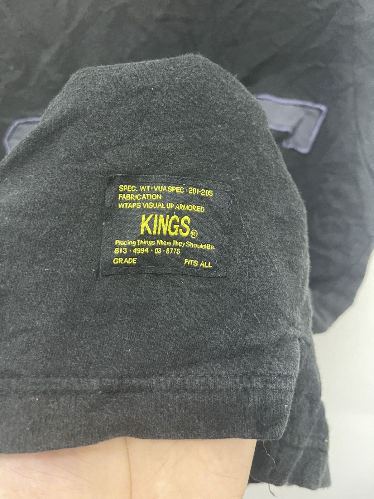 Wtaps Rare Vintage KING STOOL CO. x Wtaps USAF Spell Out Size US M / EU 48-50 / 2 - 5 Thumbnail