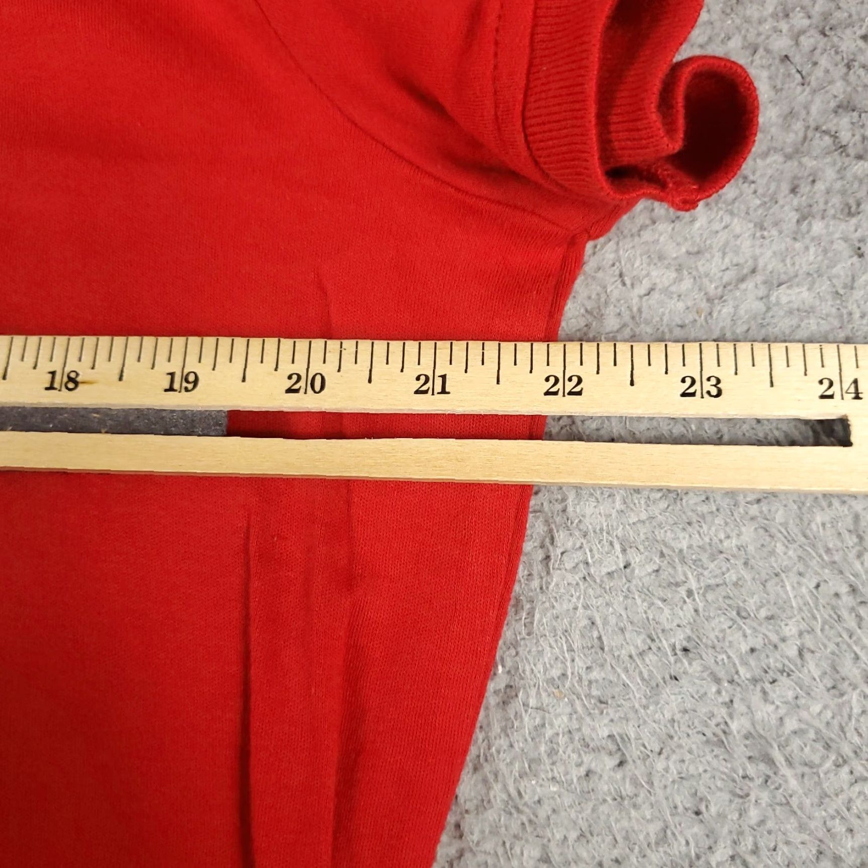 Tommy Hilfiger Tommy Hilfiger Polo Shirt Mens Medium Red Solid Casual Short Sleeve Size US M / EU 48-50 / 2 - 6 Thumbnail