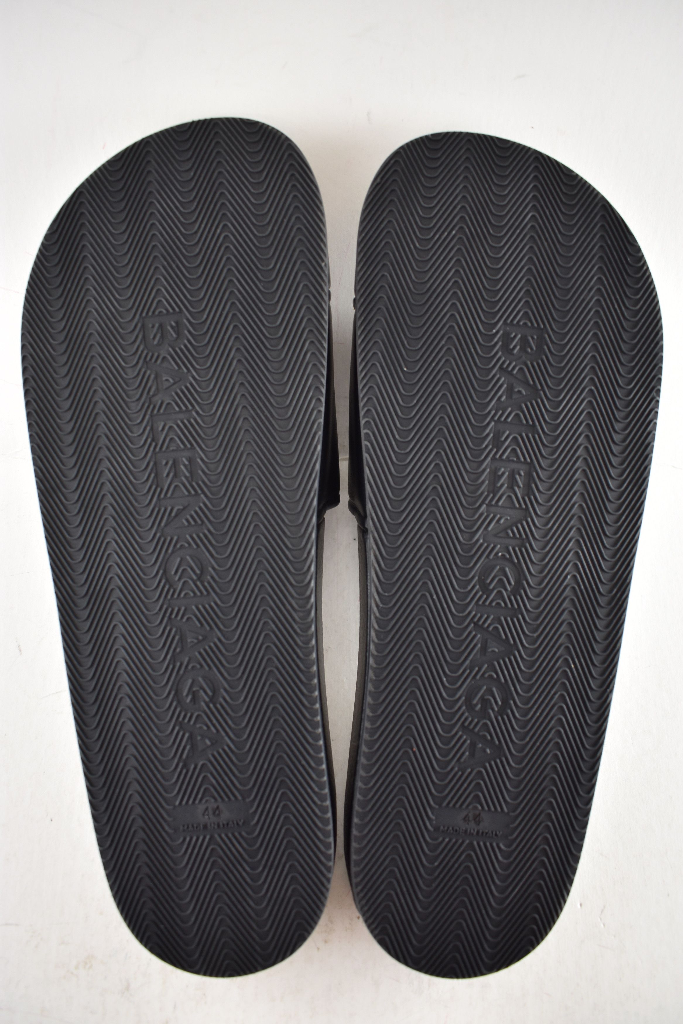 Balenciaga Leather Campaign Logo Slide Pool Sandal Flip Flop Flat 44 11 Size US 11 / EU 44 - 15 Thumbnail
