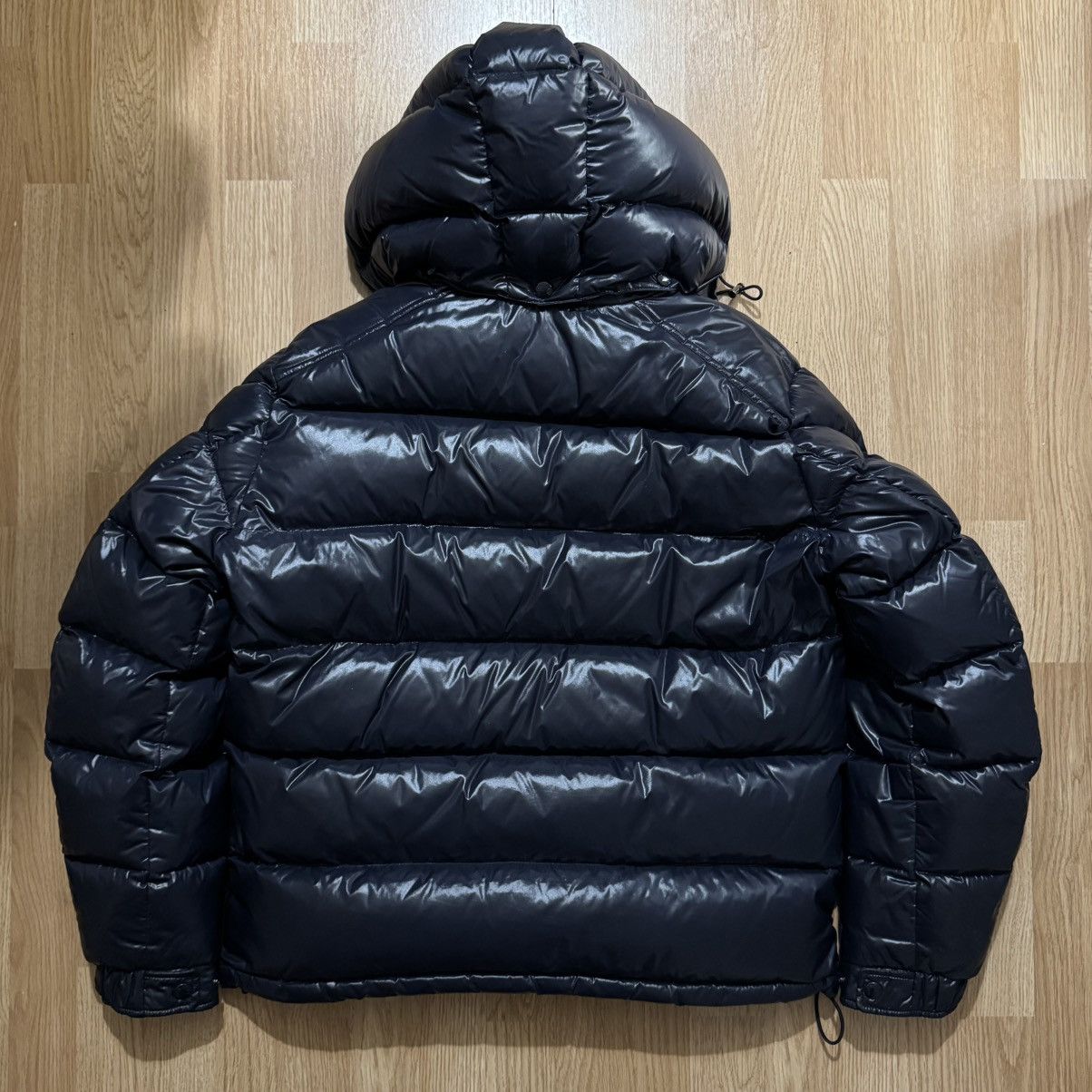 Moncler Moncler Maya Giubotto Navy with Hood Size US L / EU 52-54 / 3 - 2 Thumbnail