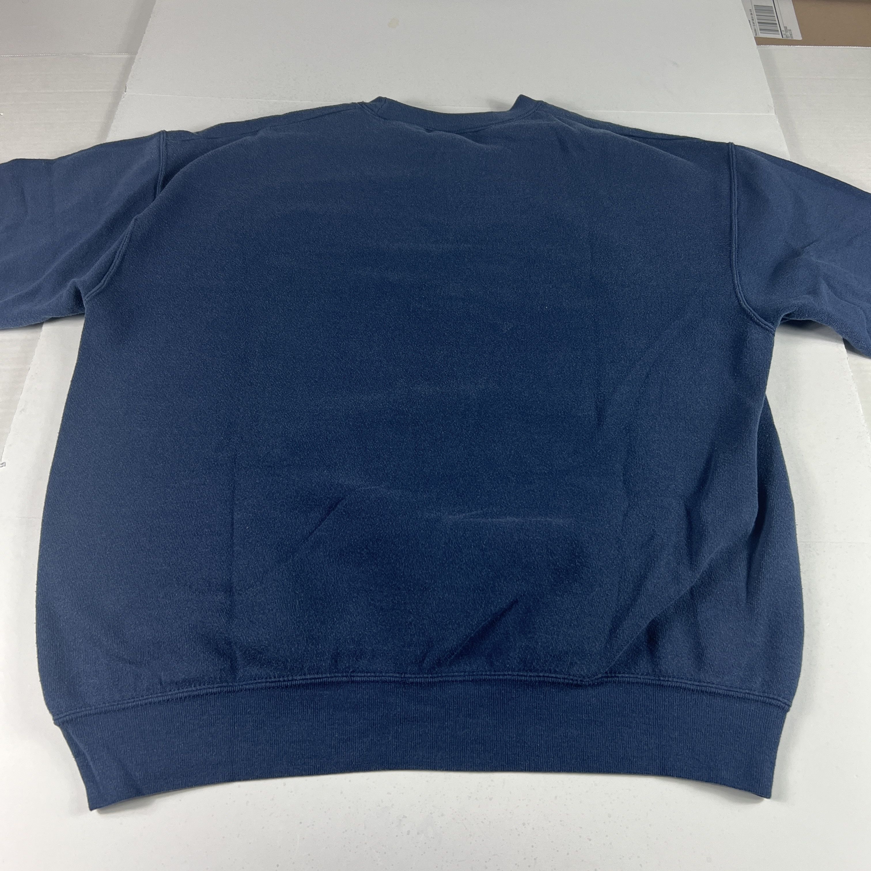 NFL × Vintage Y2K AFC Champ New England Patriots Sweatshirt Faded Crewneck Size US L / EU 52-54 / 3 - 11 Thumbnail