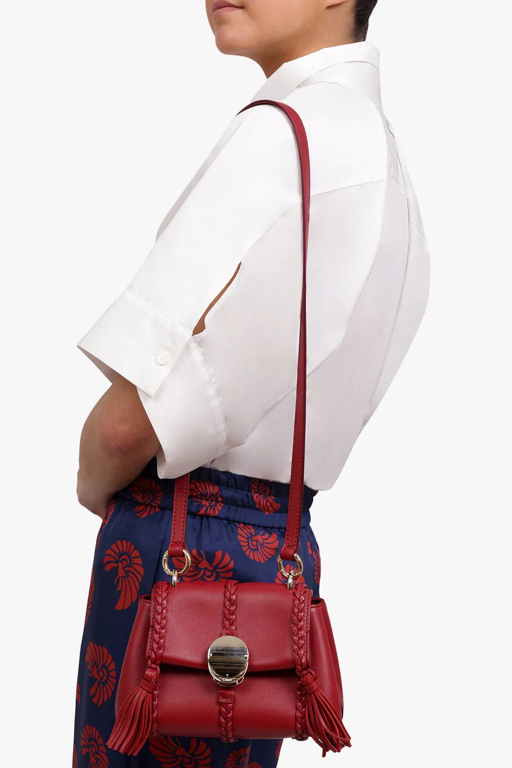 Chloe o1loc1c1024 Size: OS / Penelope Mini Soft in Smoked Red Size ONE SIZE - 6 Thumbnail