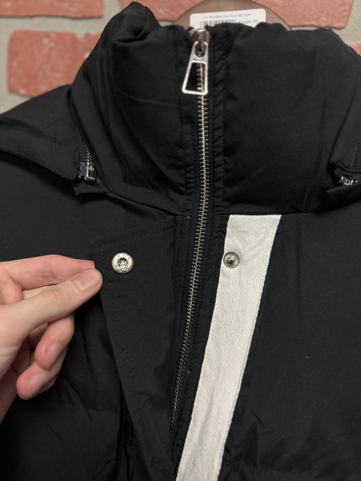 Saint Vanity Saint Vanity Puffer Jacket Black White RARE Size XL Size US XL / EU 56 / 4 - 7 Thumbnail