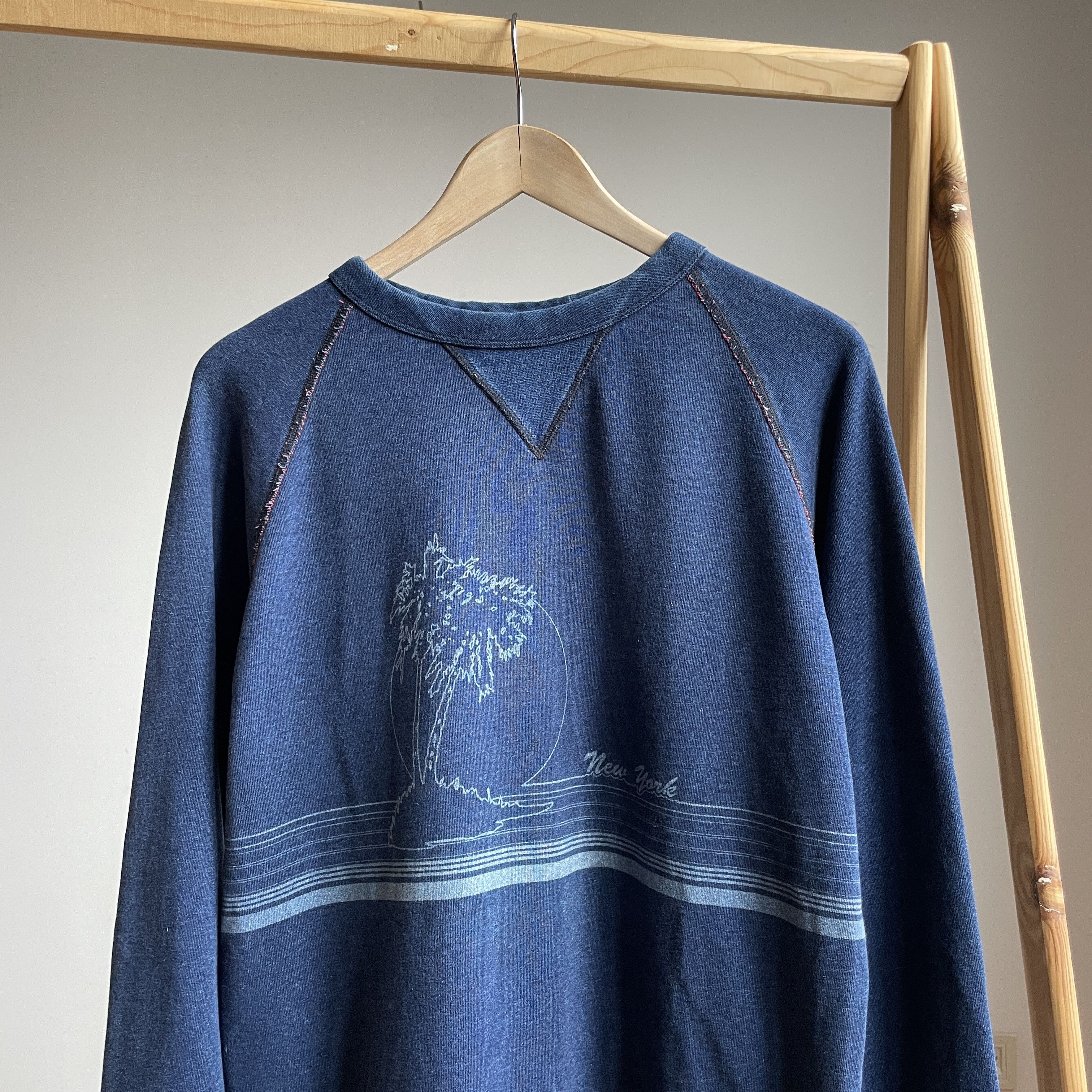 Rag & Bone Rag & Bone Vacation Indigo Sweatshirt Size S Size US S / EU 44-46 / 1 - 3 Thumbnail