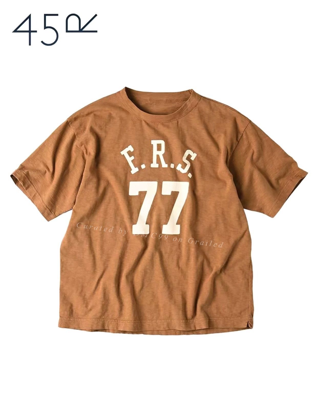 45rpm 45R Ivy Style F.R.S.77 Cotton T-shirt Size US L / EU 52-54 / 3 - 1 Thumbnail