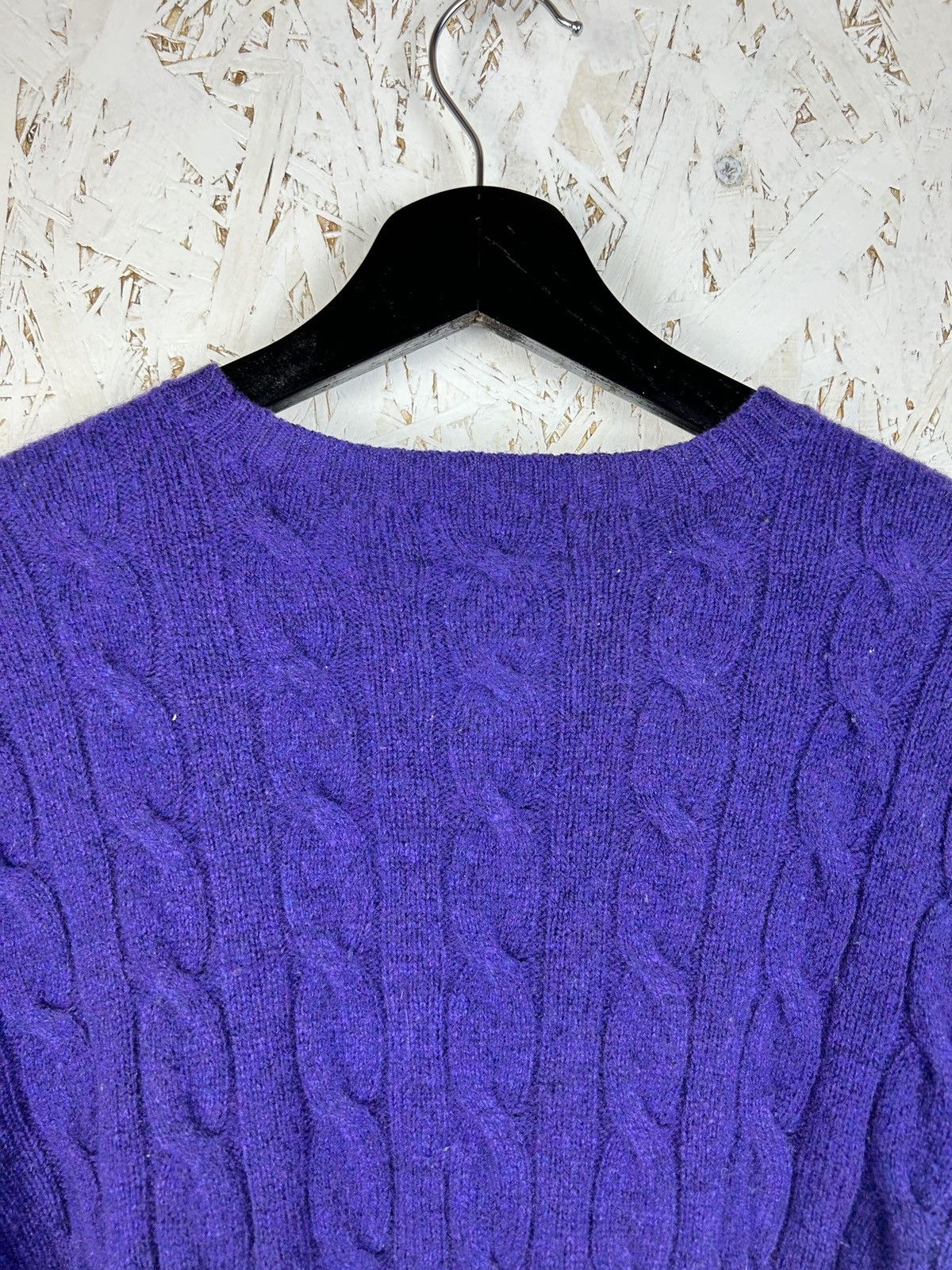 Polo Ralph Lauren Polo By Ralph Lauren Cable Knit Wool Sweater Iconic Size M Size US M / EU 48-50 / 2 - 6 Thumbnail