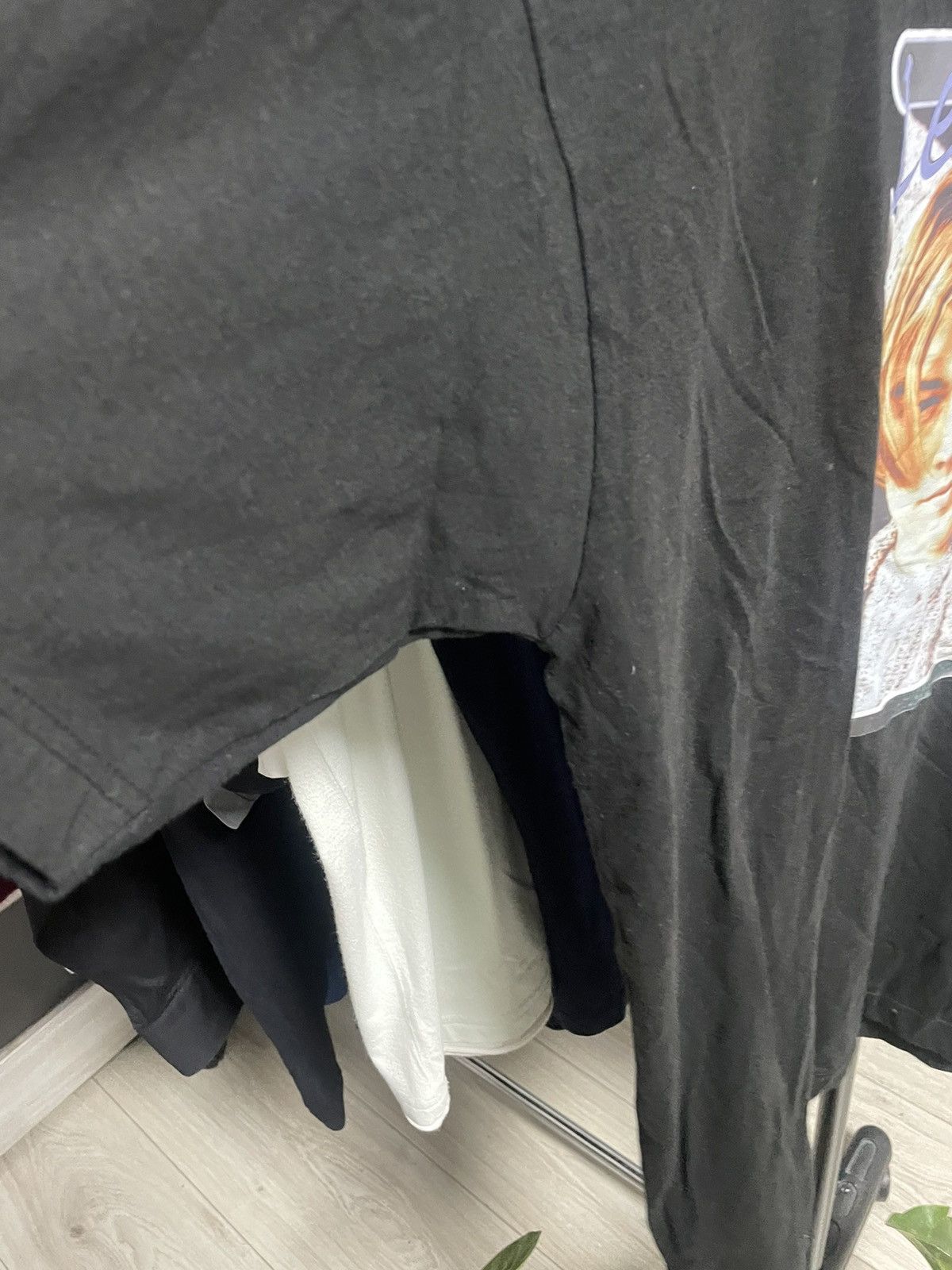 Vintage Vintage 90s Leonardo DiCaprio Movie Graphic T-Shirt Black Size US S / EU 44-46 / 1 - 5 Thumbnail