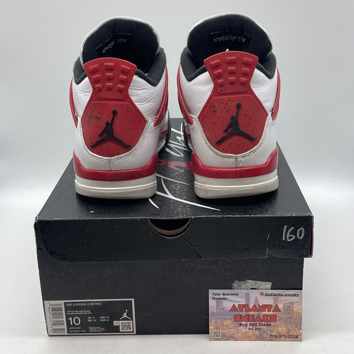 Jordan Brand Air Jordan 4 red cement Size US 10 / EU 43 - 3 Thumbnail