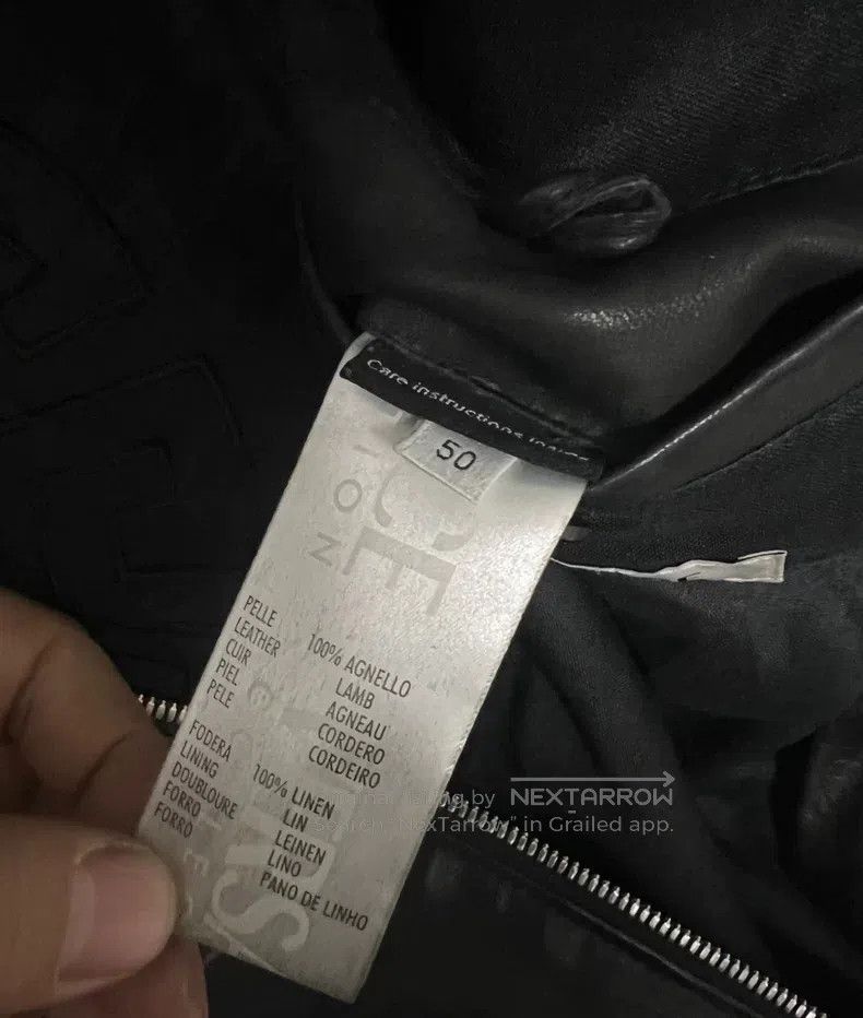 Versace Versace Genuine leather coat Size US L / EU 52-54 / 3 - 9 Thumbnail