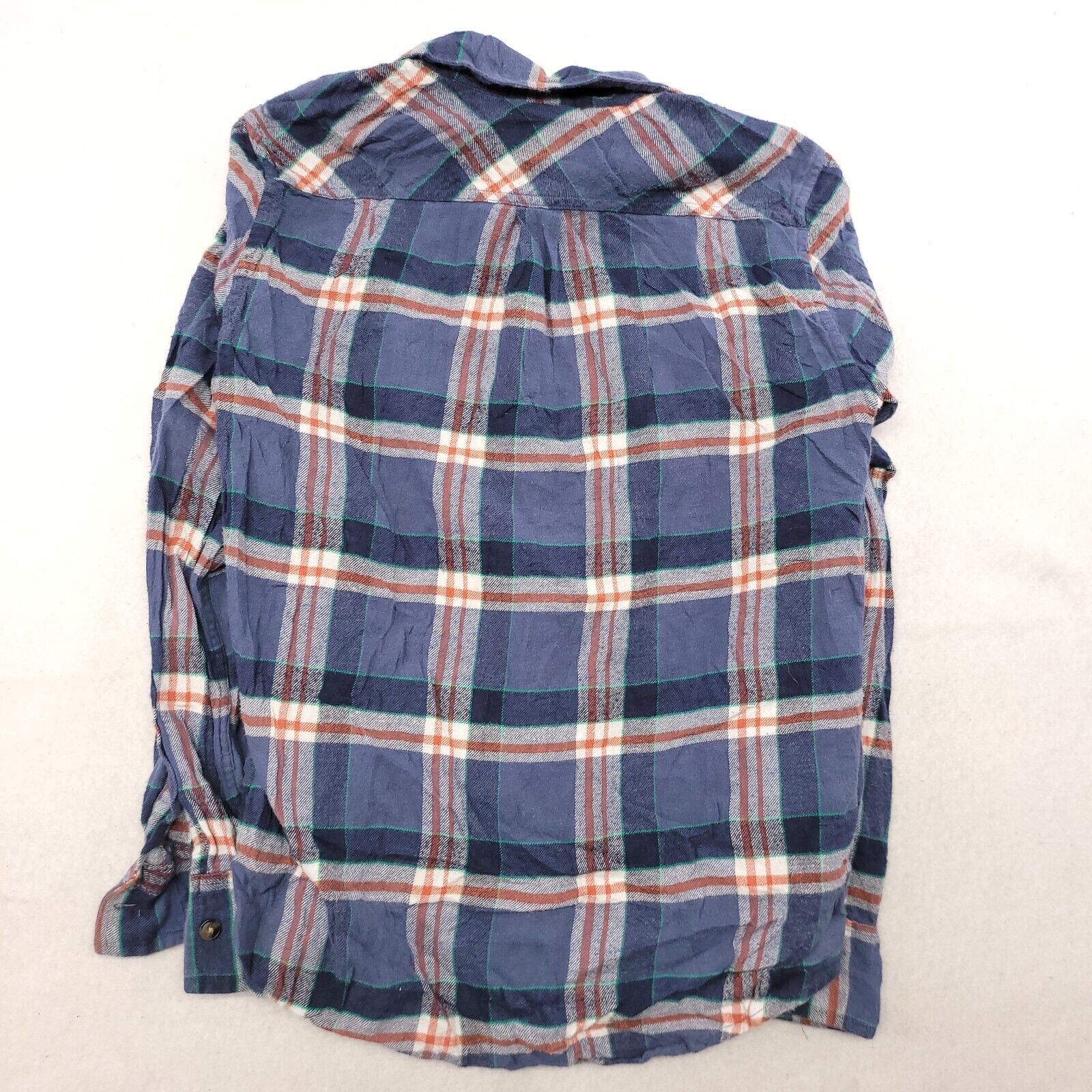 Mossimo Mossimo Madras Flannel Button Up Shirt Mens Size Small Blue Size US S / EU 44-46 / 1 - 10 Thumbnail