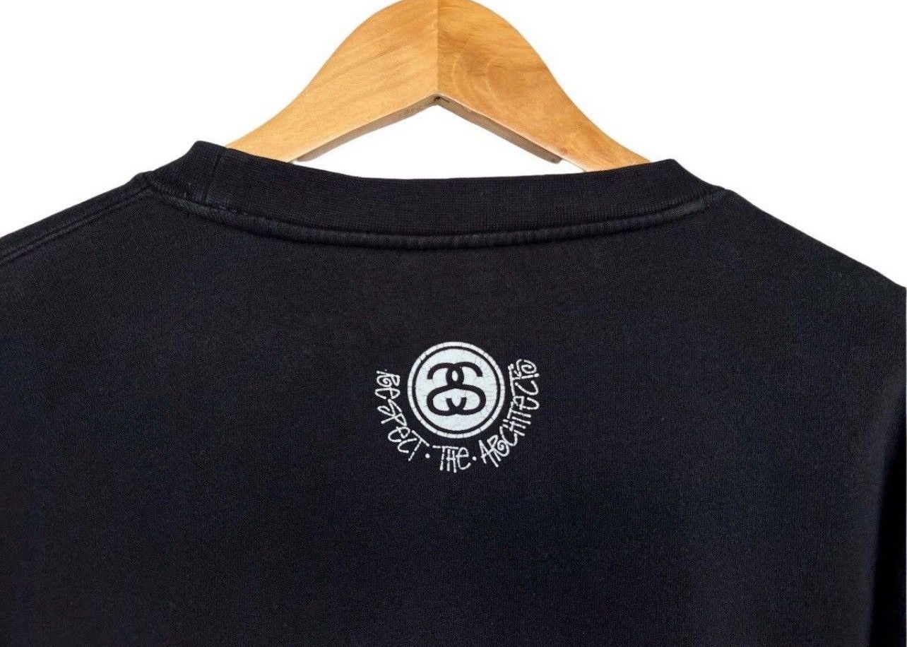 Stussy Vintage Stussy Skull Black Baggy Sweatshirt Large Size US L / EU 52-54 / 3 - 8 Thumbnail