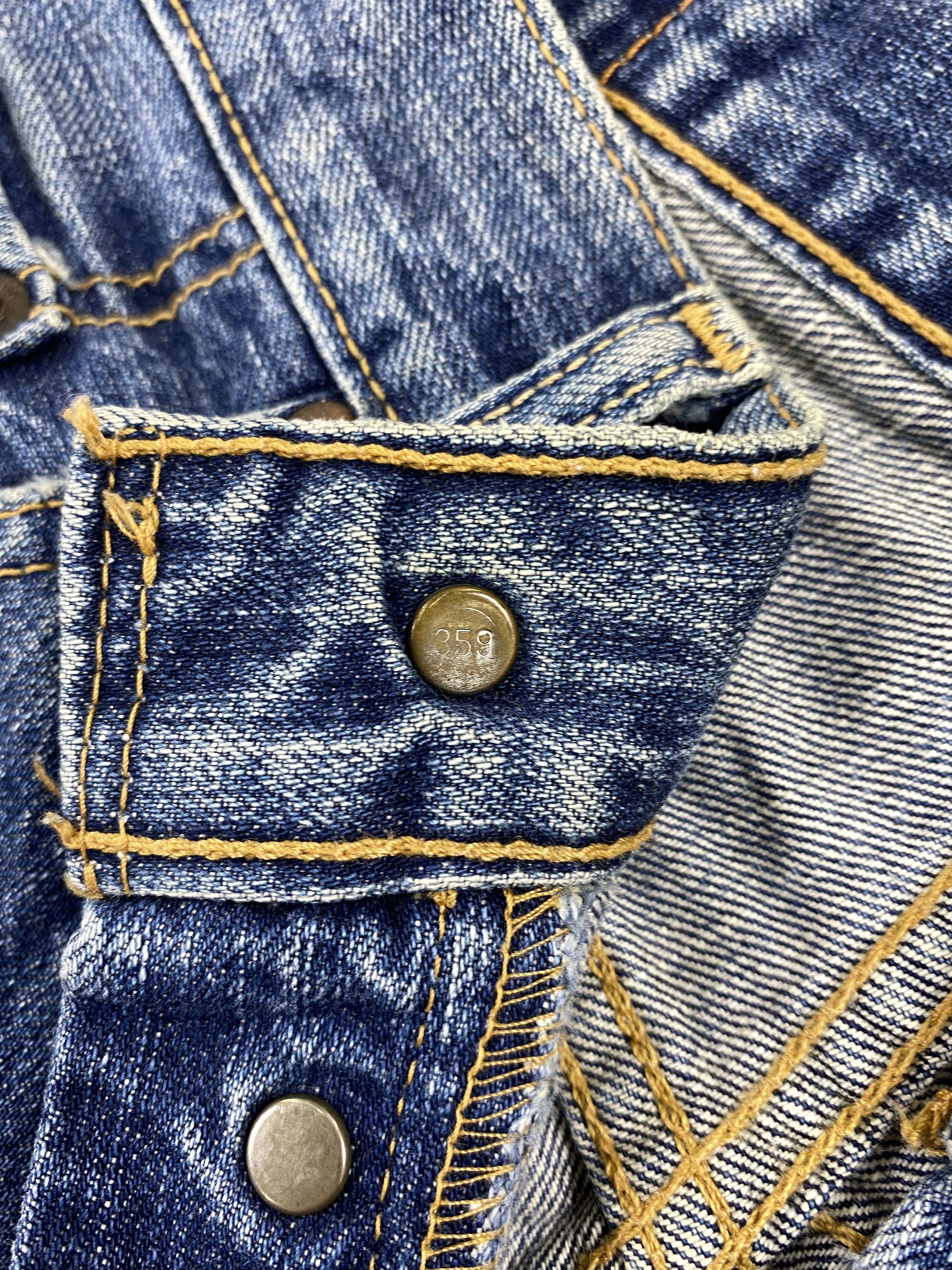 Levi's Blue Distressed Vintage Levi's 501 29x27.5 Denim -JN1174 Size US 29 - 7 Thumbnail