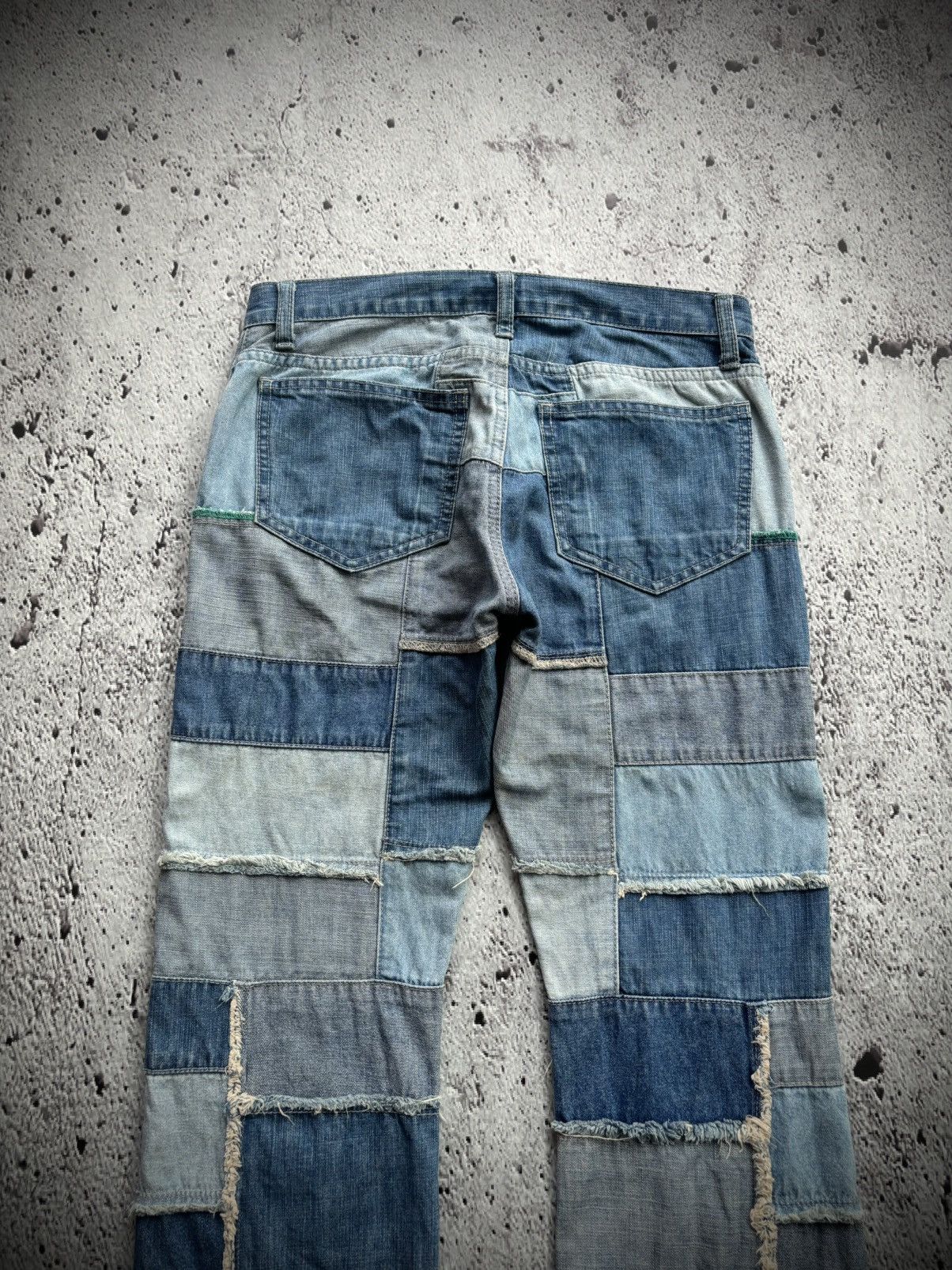 Hysteric Glamour Marginal Glamour patchwork denim jeans Size US 29 - 3 Thumbnail