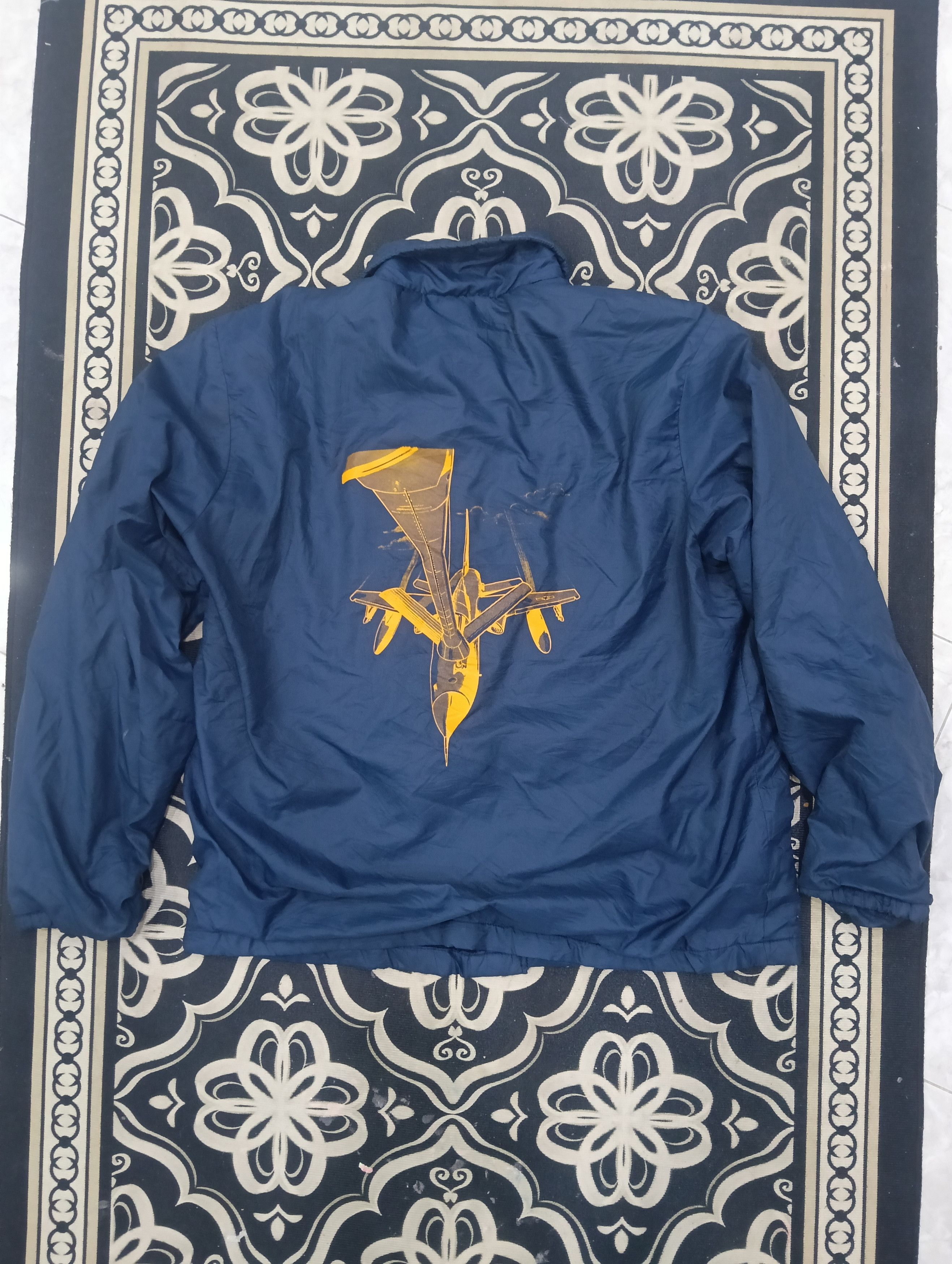 Aeronautica Militare Vintage 70s/80s USN Like Coach Jacket Size US XL / EU 56 / 4 - 5 Thumbnail