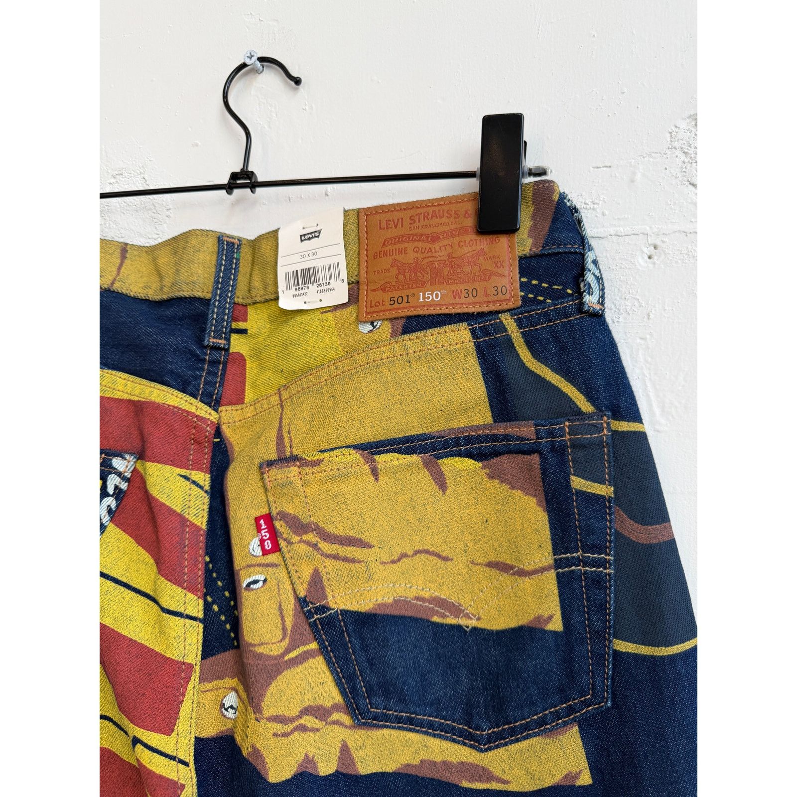Levi's Levi's 501 150th Anniversary Banner Selvedge Jeans Size US 30 / EU 46 - 4 Thumbnail