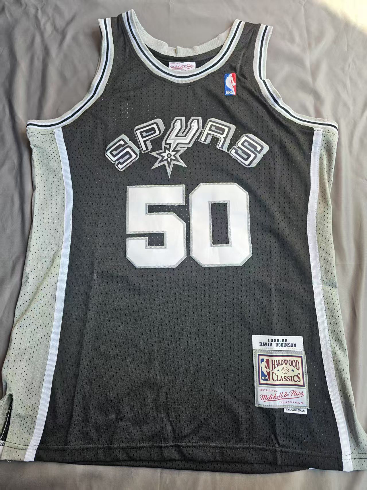 #50 David Robinson Jersey San Antonio Spurs 1998 99