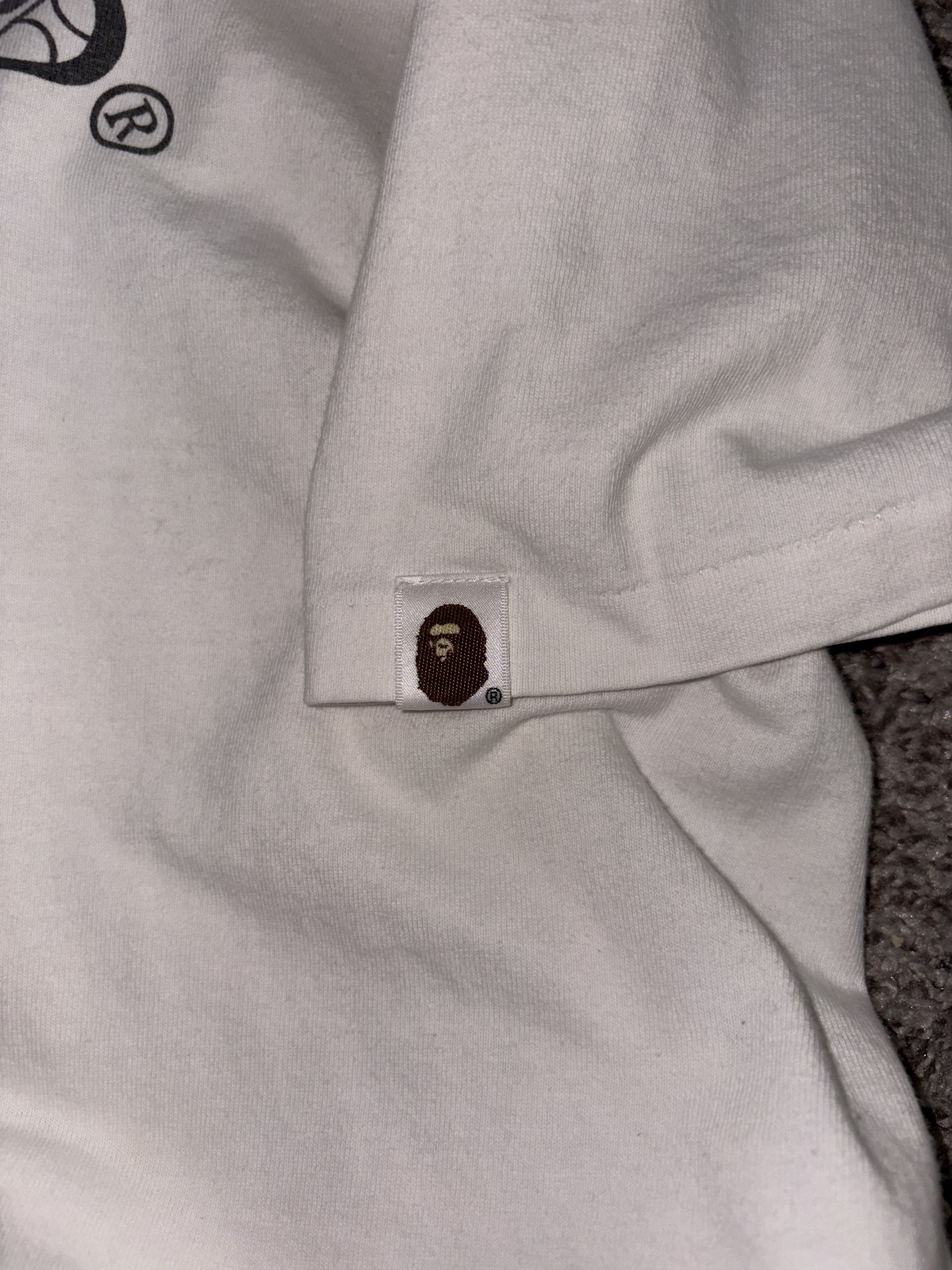 Bape × Chrome Hearts Chrome Hearts x BAPE shirt Size US M / EU 48-50 / 2 - 6 Thumbnail