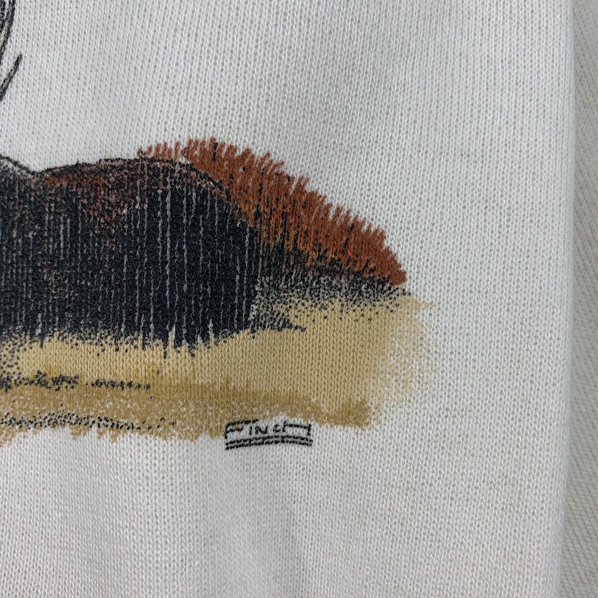 Habitat × Hanes × Vintage Vintage 90s HABITAT printed sweatshirt Size US M / EU 48-50 / 2 - 11 Thumbnail