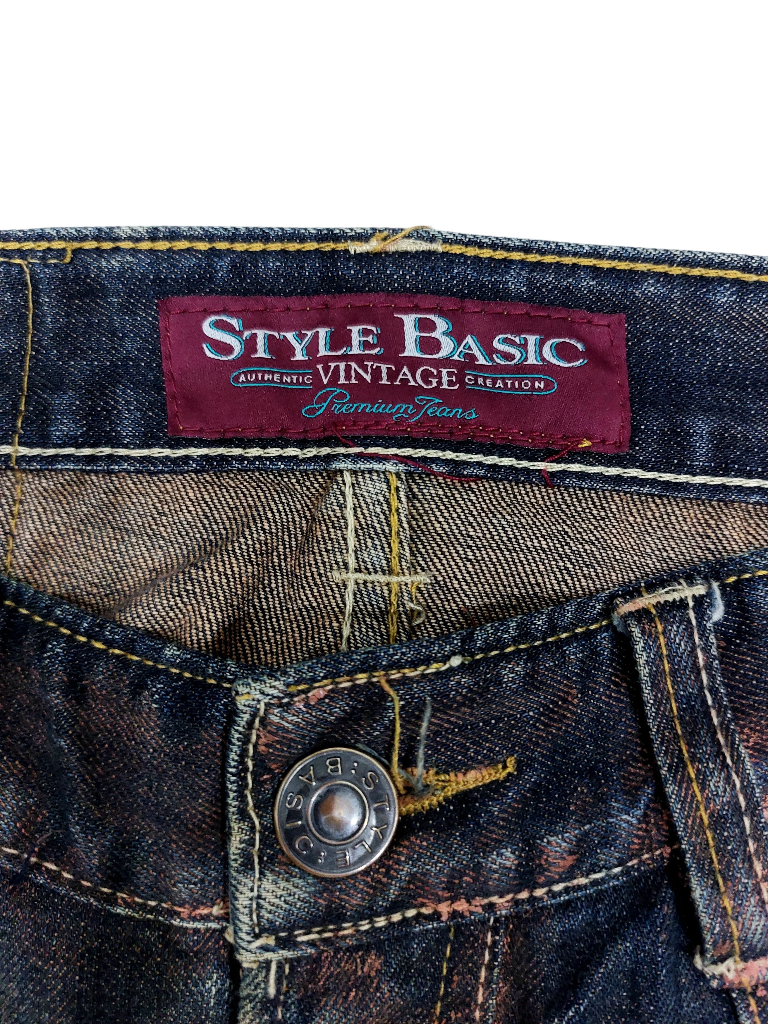 Mr. Gentleman 🔥Punk Whiskers Vintage Basic Style Tornado Mart Inspire Size US 33 - 7 Thumbnail