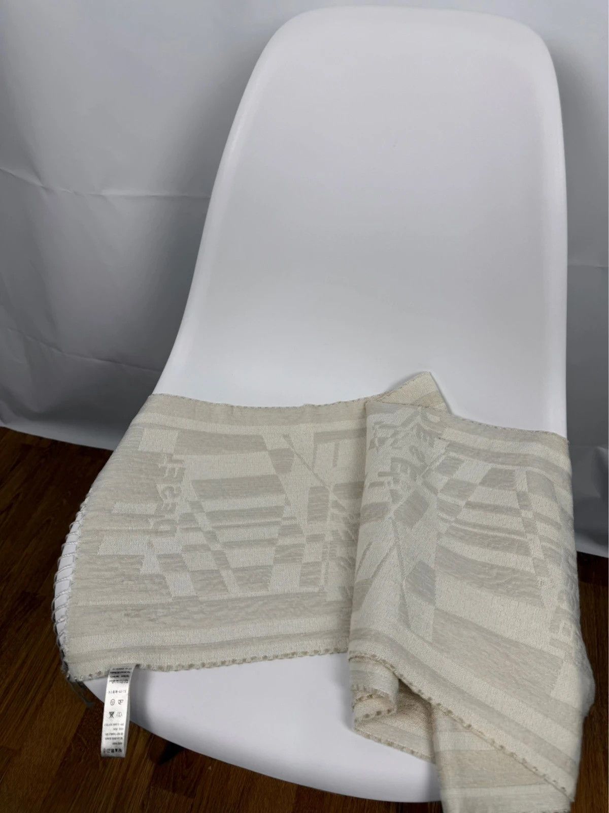 Diesel Diesel Printed Structure Shawl Scarf Wool Viscose Size ONE SIZE - 9 Thumbnail