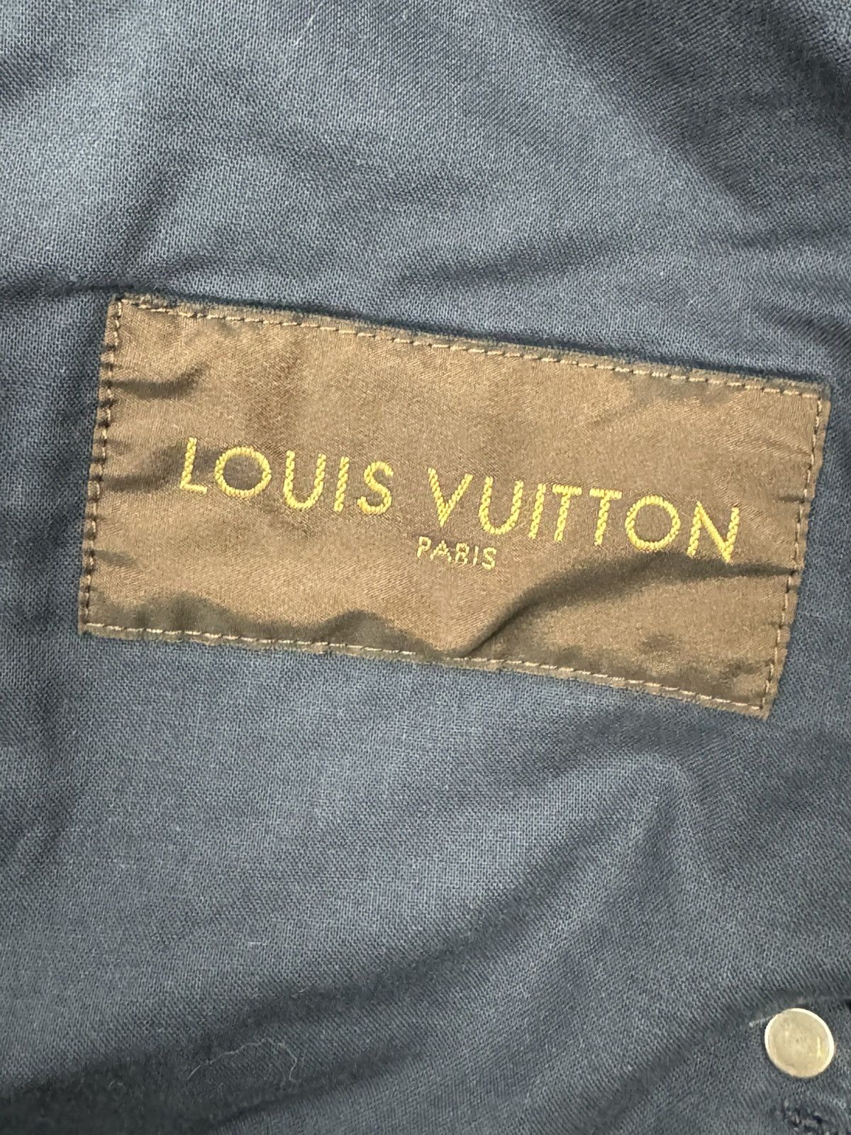 Louis Vuitton × Vintage Louis Vuitton Denim Jacket vintage Size US L / EU 52-54 / 3 - 9 Thumbnail