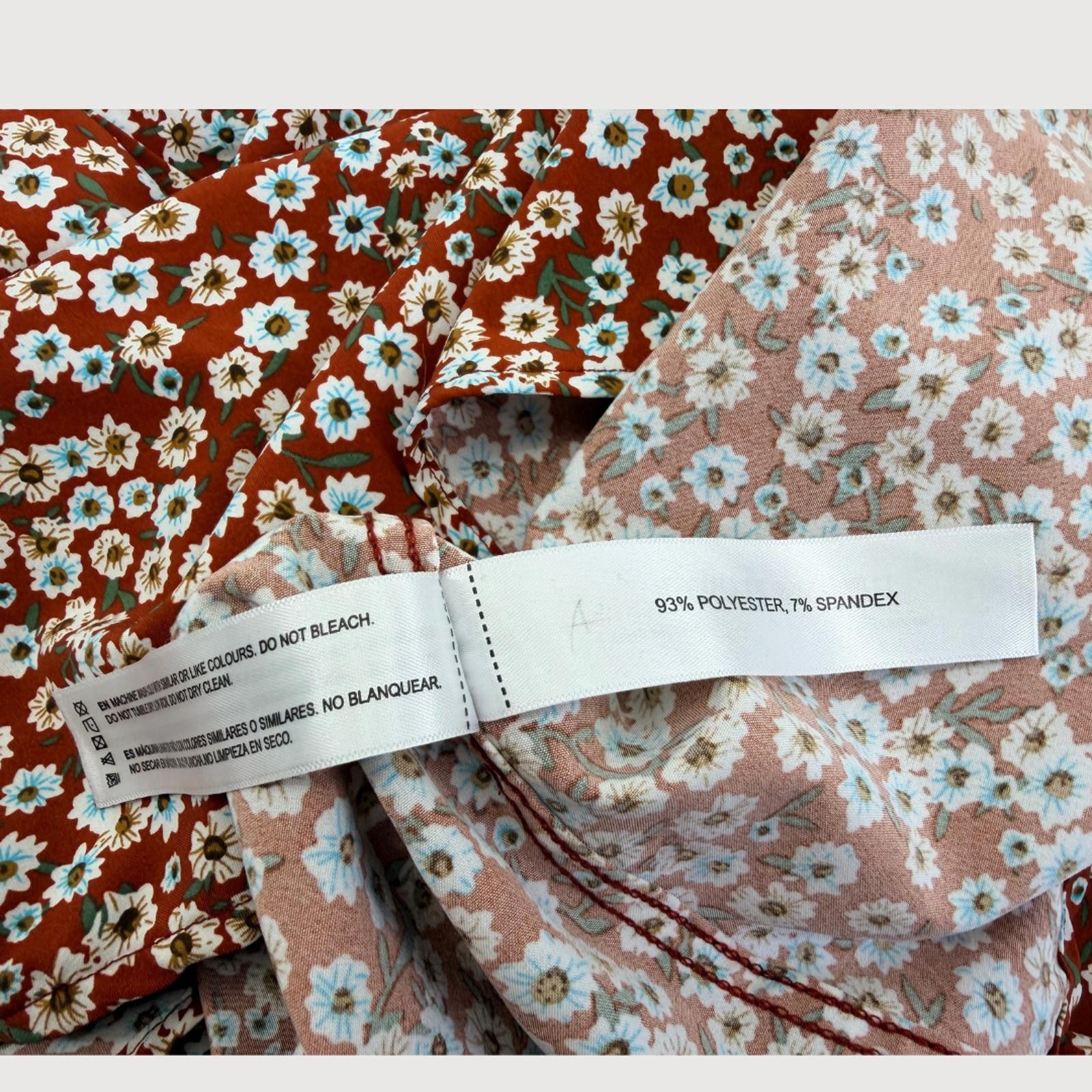 Denim & Flower Denim & Flower Floral Button Shirt Burgundy L Size US L / EU 52-54 / 3 - 5 Thumbnail