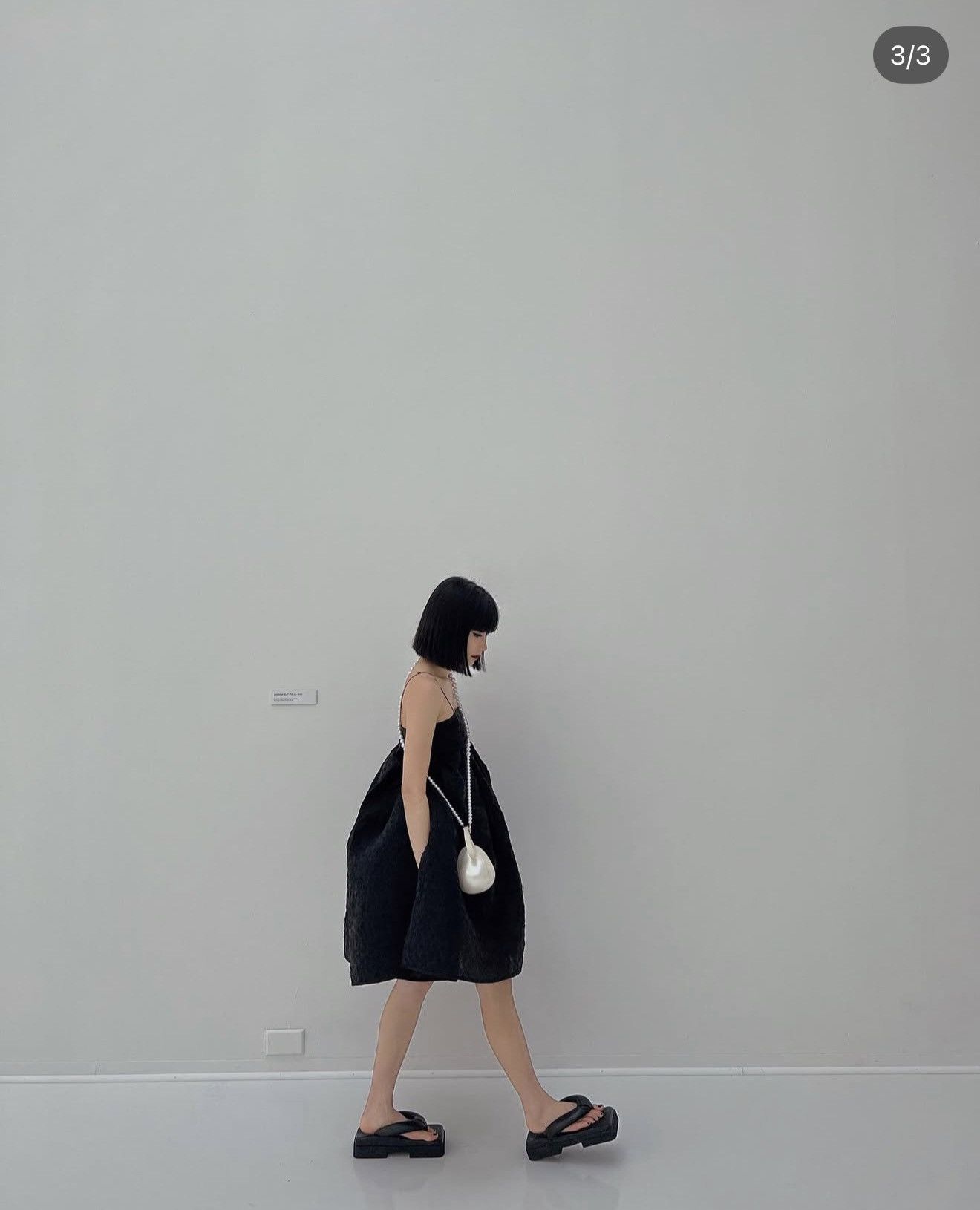 Cecilie Bahnsen SSENSE Exclusive Black Lisbeth Dress Size XS / US 0-2 / IT 36-38 - 5 Thumbnail