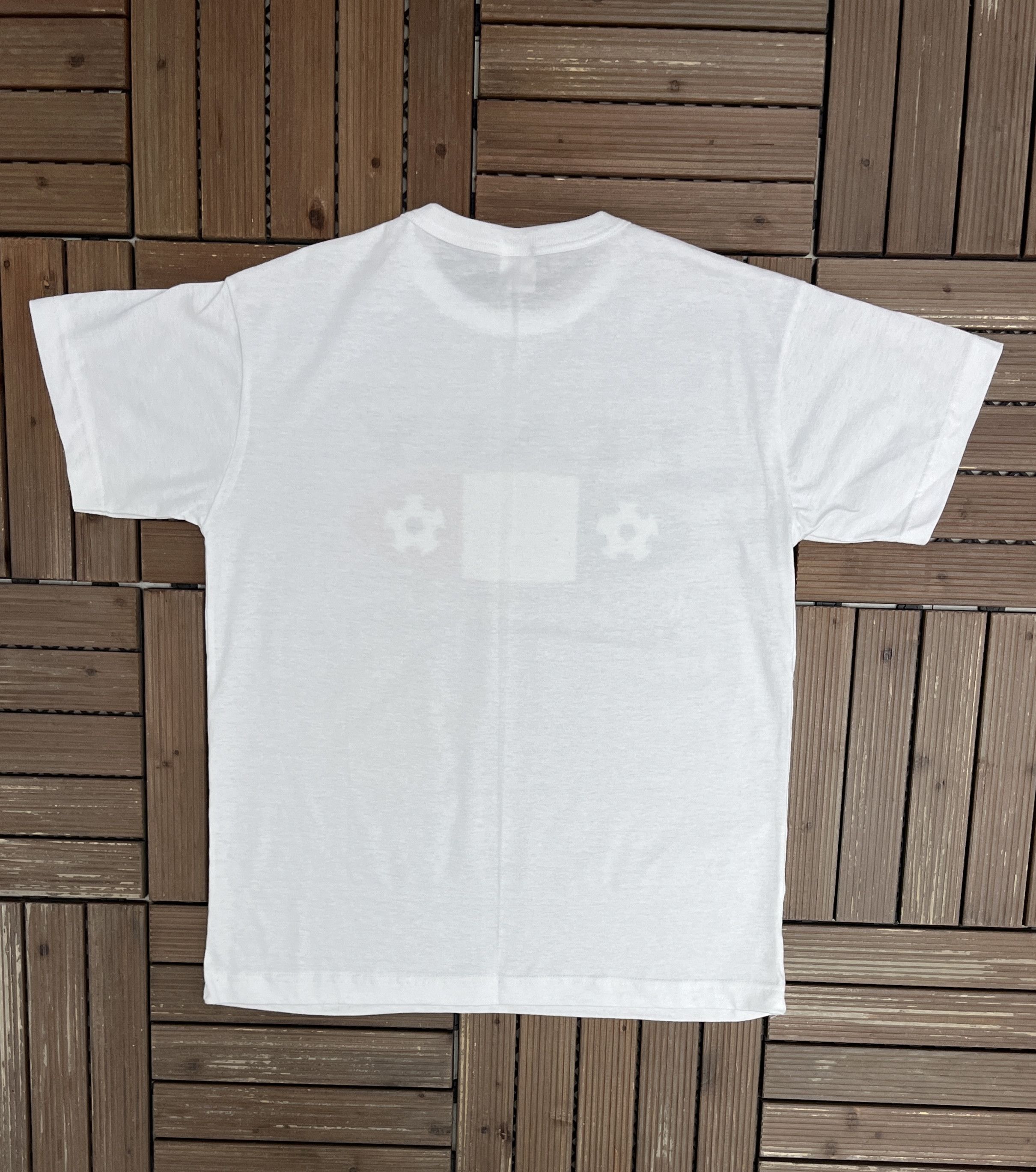 Vintage Italy World Soccer Championship '98 Vintage White T-Shirt Size US XXL / EU 58 / 5 - 4 Thumbnail