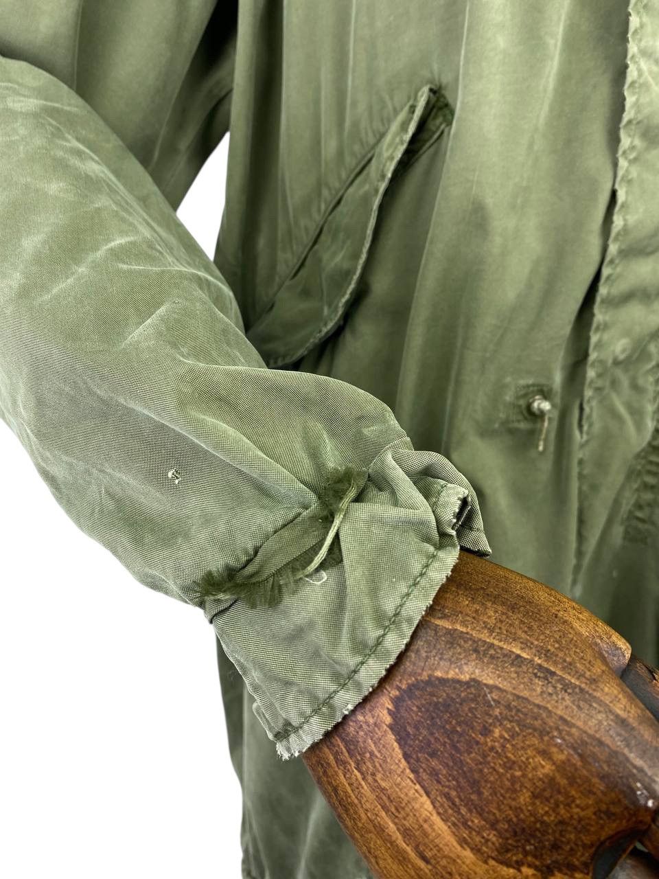 Vintage 1972 Vietnam War Army M-65 Fishtail Parka