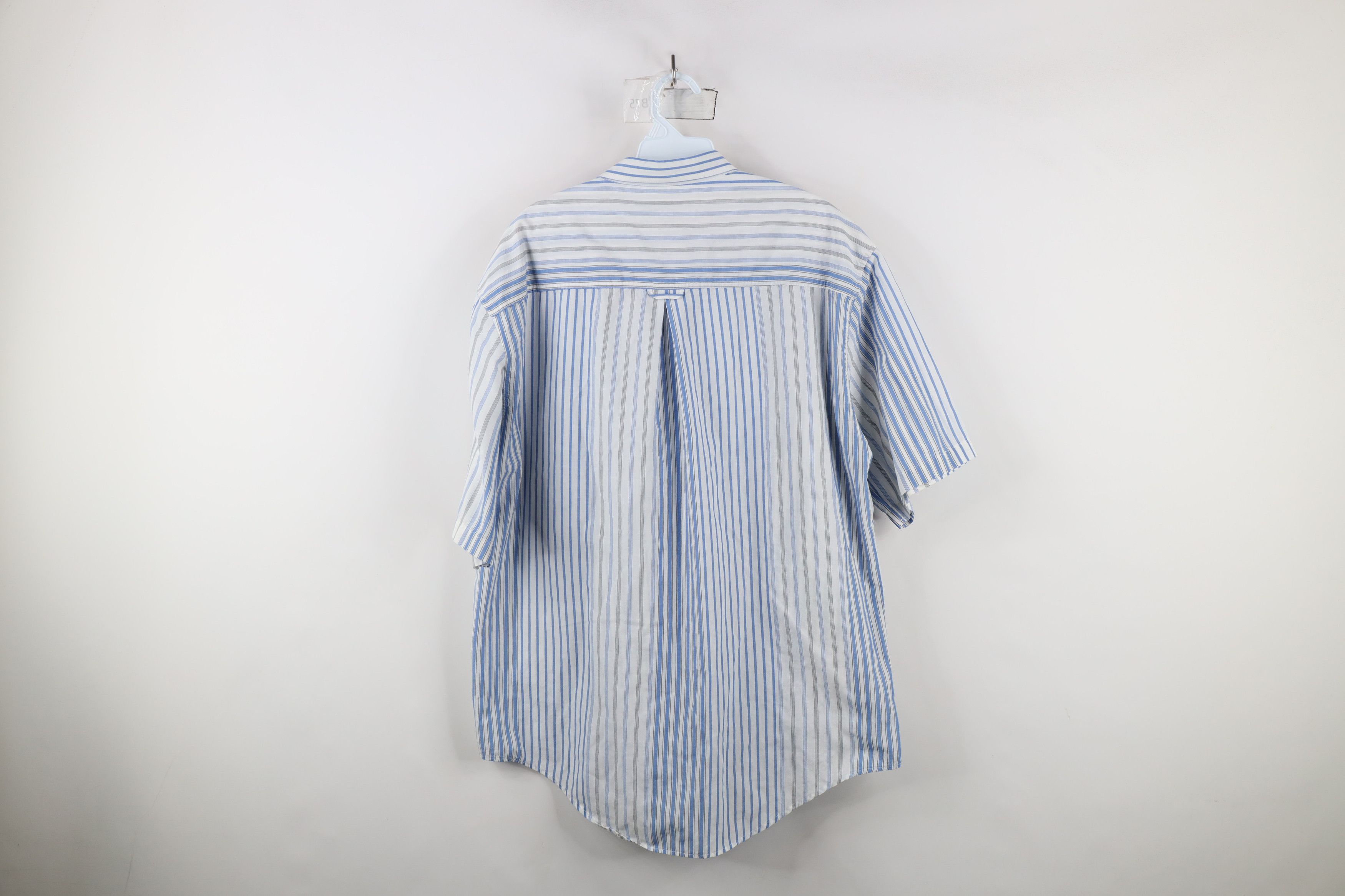Levi's × Vintage Vintage 80s Levis Big E Block Short Sleeve Button Down Shirt Size US XL / EU 56 / 4 - 10 Thumbnail