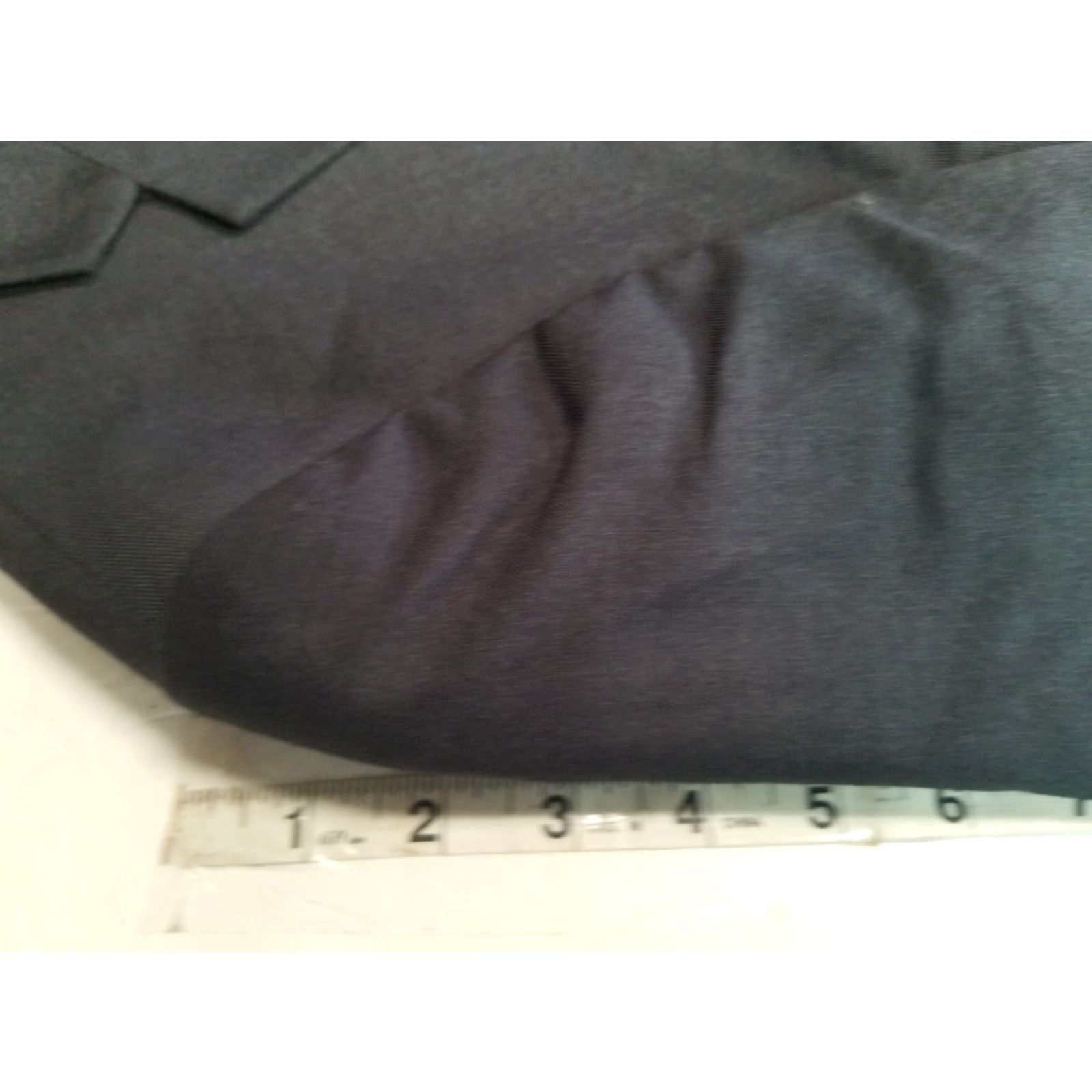 Egara Egara Blazer Jacket - Men - 40 Short - Slim Fit - Gray - Extreme - 2-Button - Polyester - Dark Gray Size US 40 / EU 56 - 7 Thumbnail