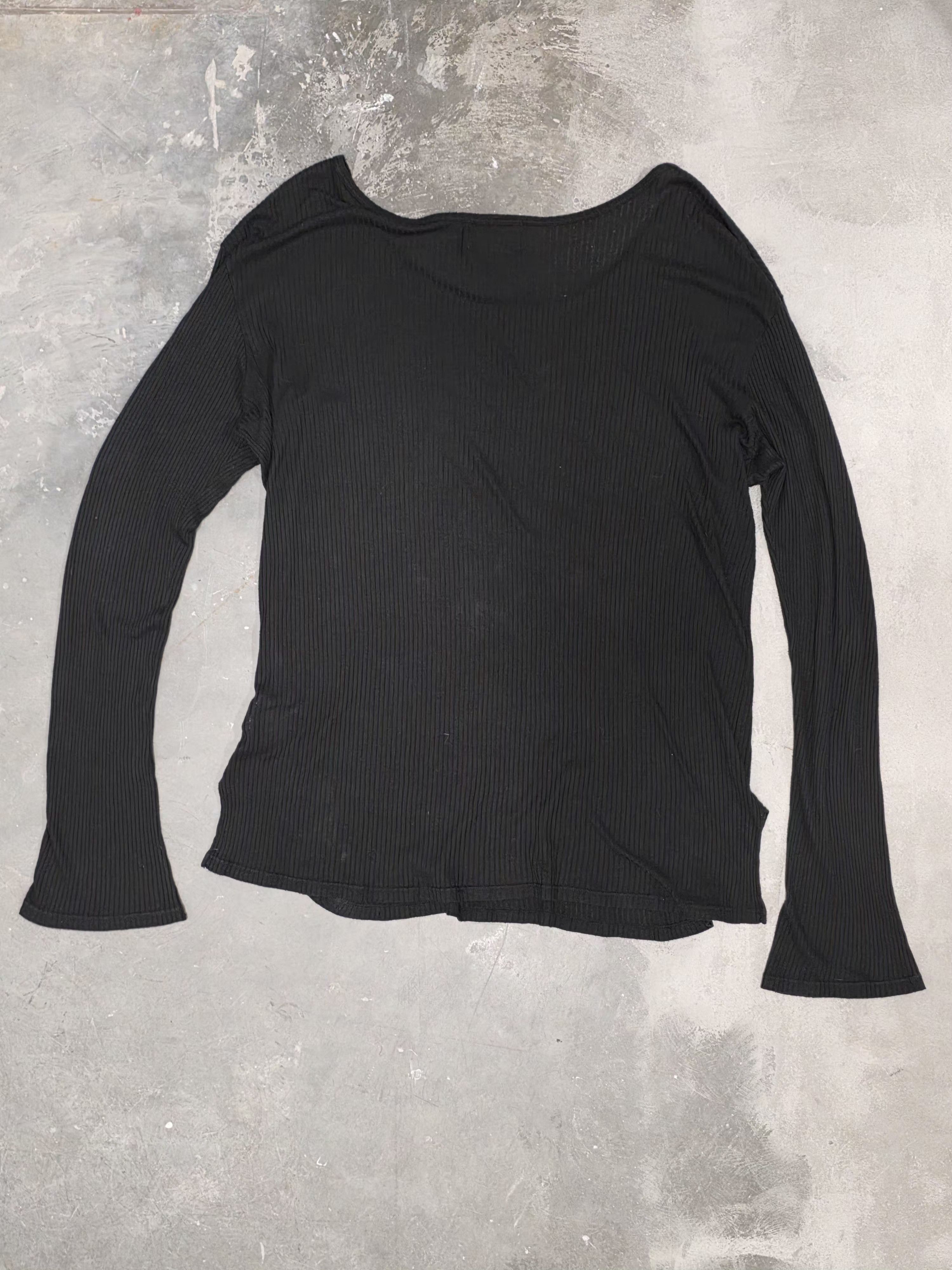 Enfants Riches Deprimes Gauzy Ribbed Embroidered Logo Longsleeve Size US M / EU 48-50 / 2 - 2 Thumbnail