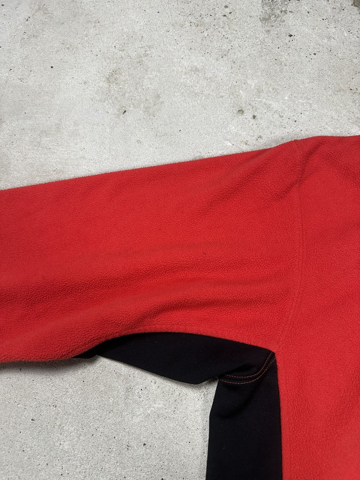 Nike × Vintage Vintage Y2K Nike Fleece Sherpa Swoosh Half Zip Sweatshirt Size US S / EU 44-46 / 1 - 5 Thumbnail