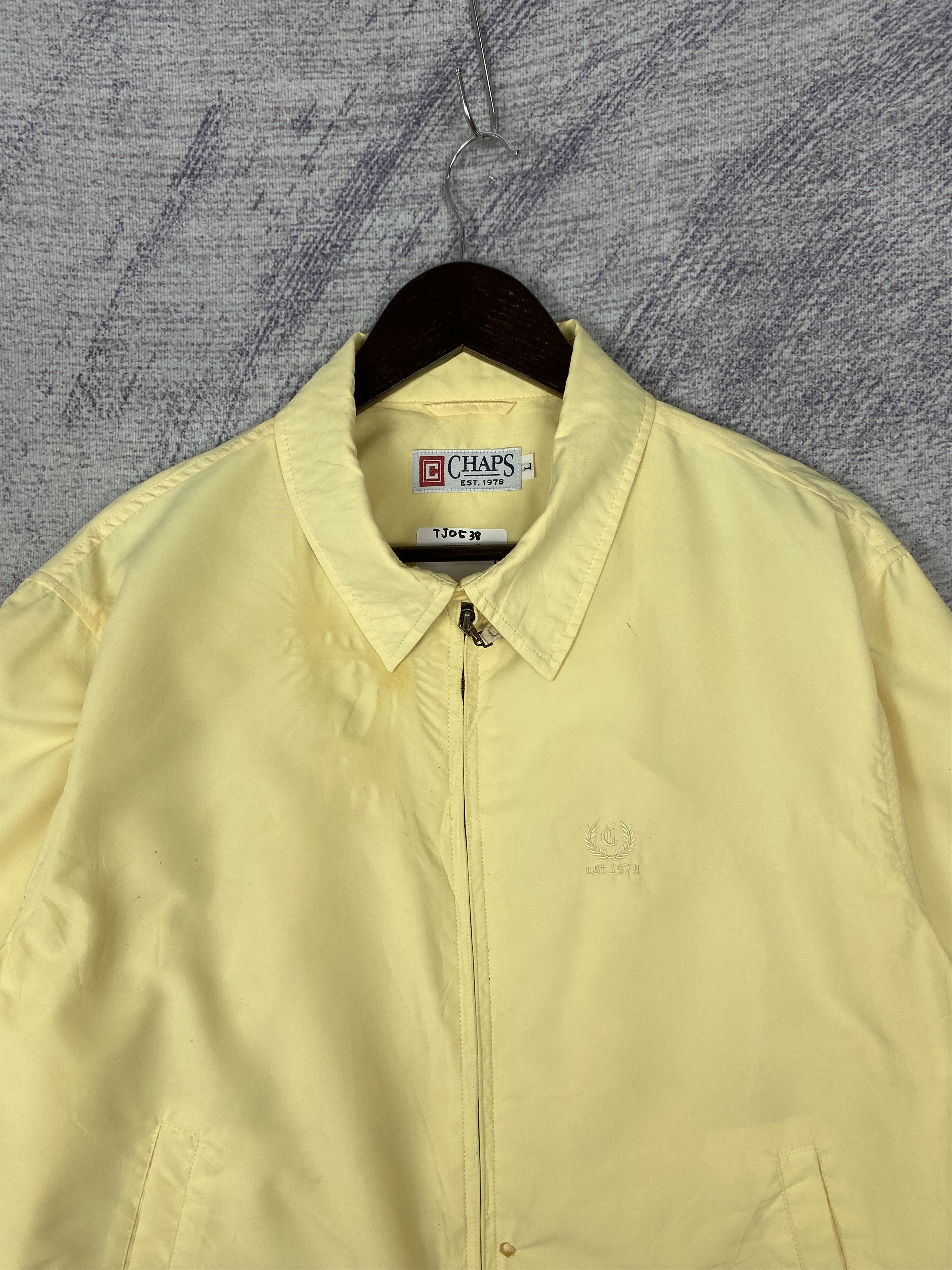 Chaps Vintage Chaps Zip Up Light Jacket Size US L / EU 52-54 / 3 - 2 Thumbnail
