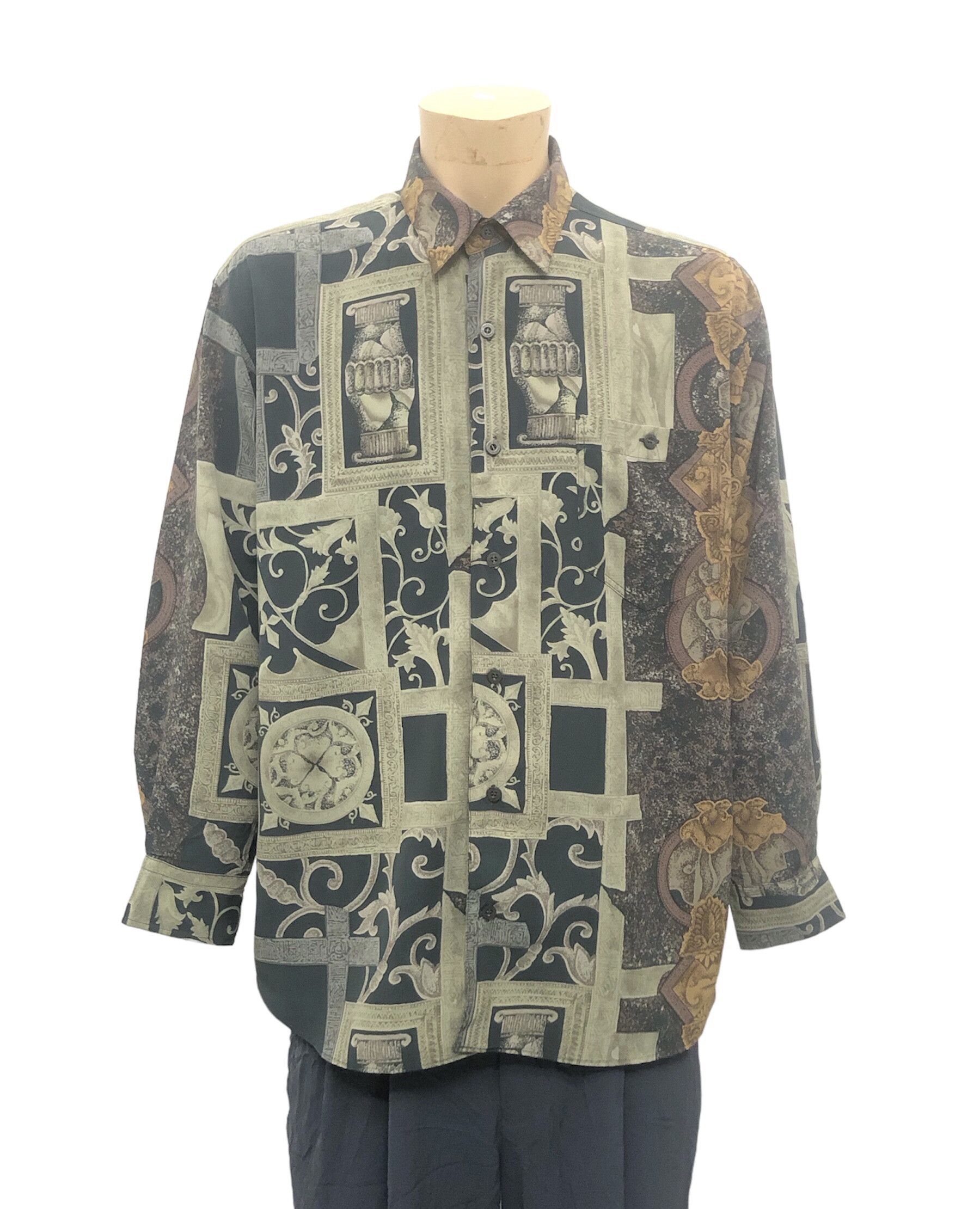 Vintage Vintage Italian Designer Modigliani Shirt Size US L / EU 52-54 / 3 - 1 Thumbnail
